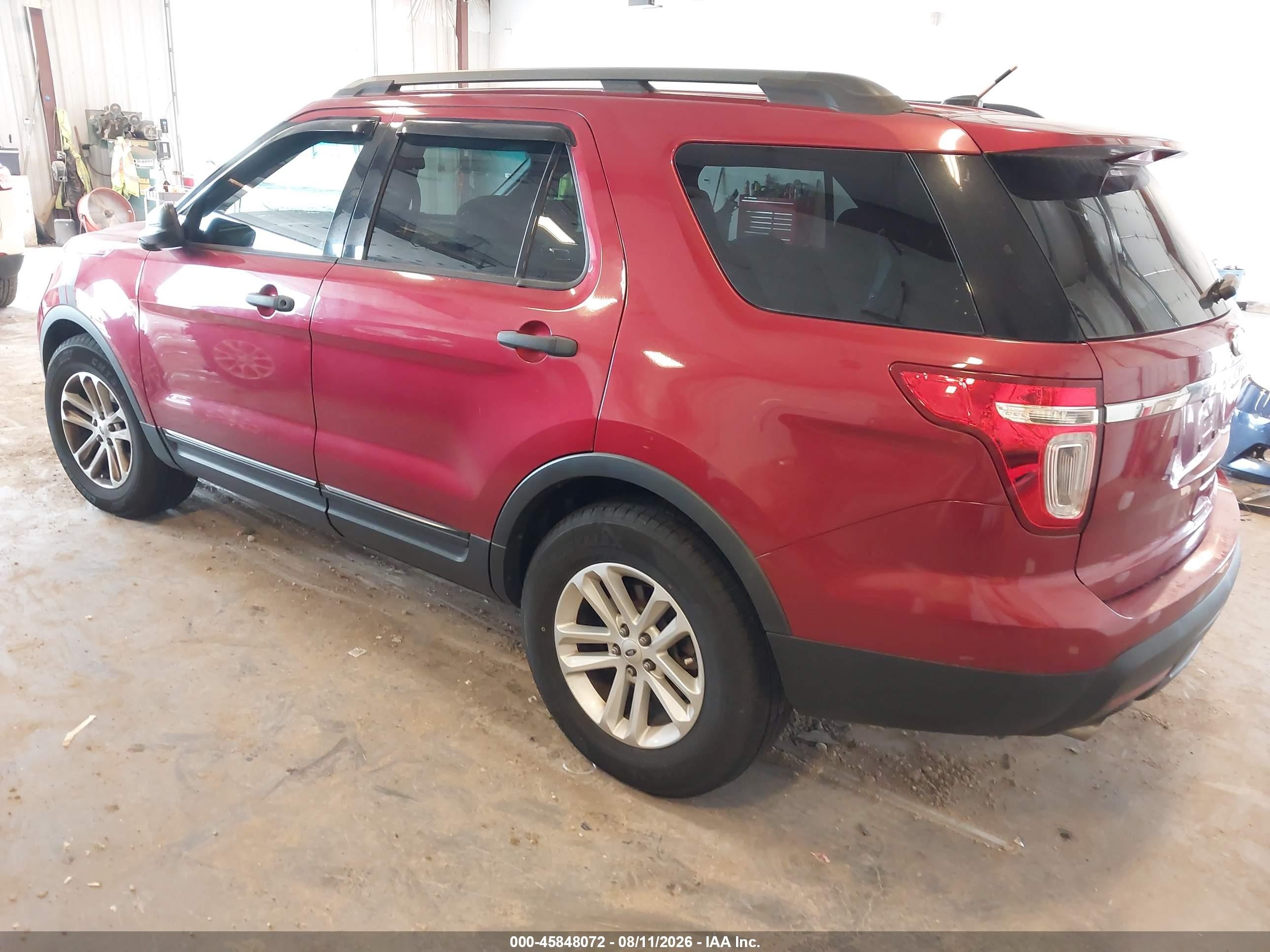 2015 Ford Explorer   Красный vin: 1FM5K7B80FGA68726