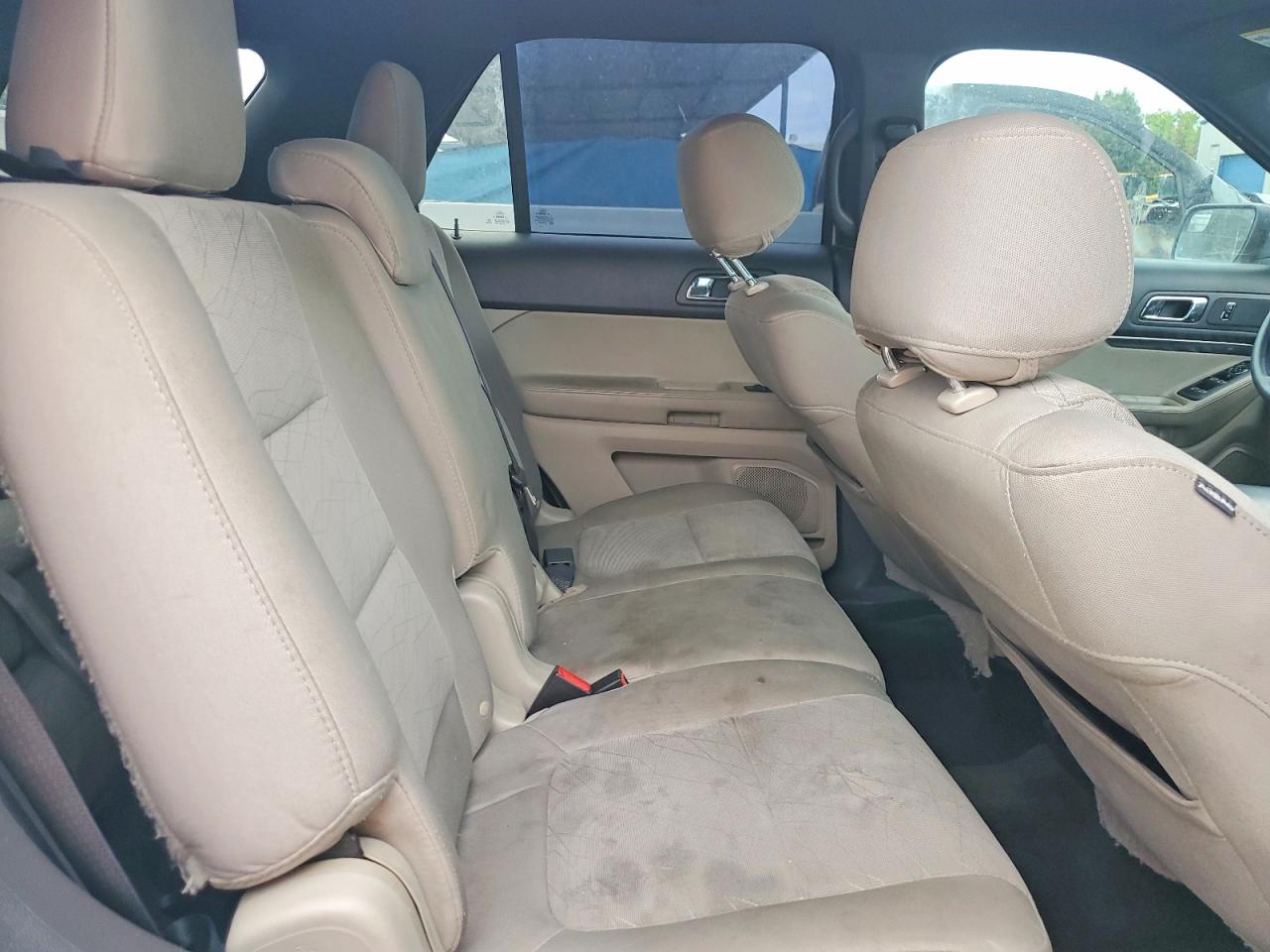 2015 Ford Explorer White vin: 1FM5K7B80FGC39863