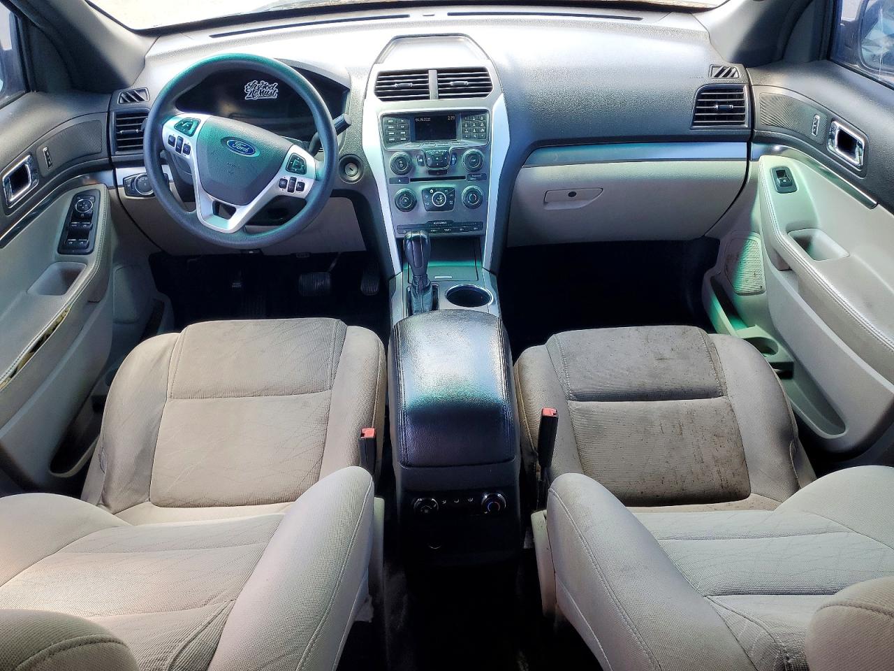 2013 Ford Explorer White vin: 1FM5K7B81DGA63175