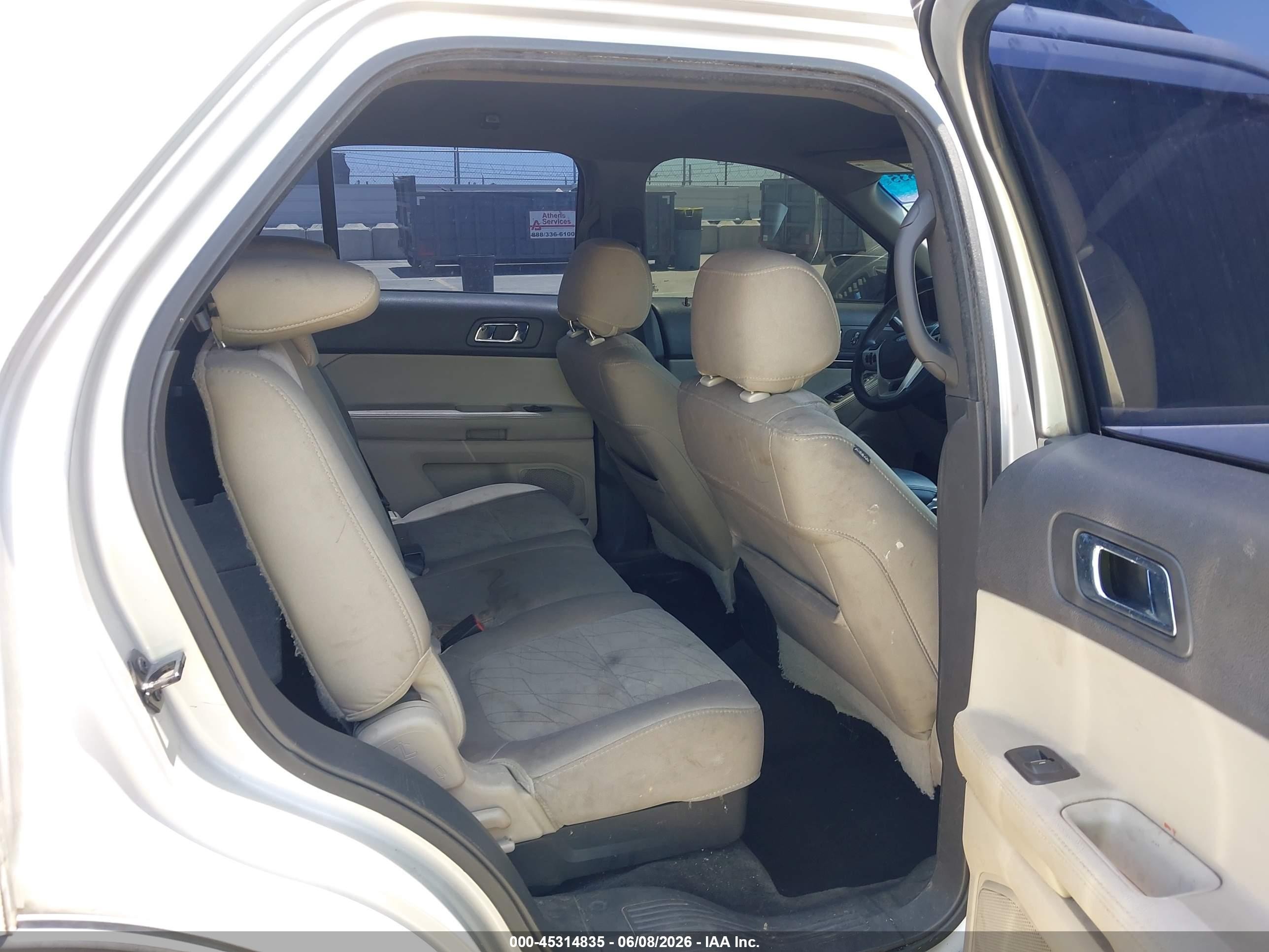 2013 Ford Explorer Silver vin: 1FM5K7B81DGA84205