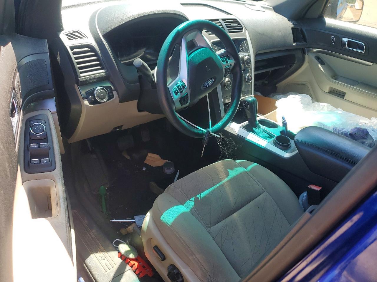 2013 Ford Explorer Blue vin: 1FM5K7B81DGC87255