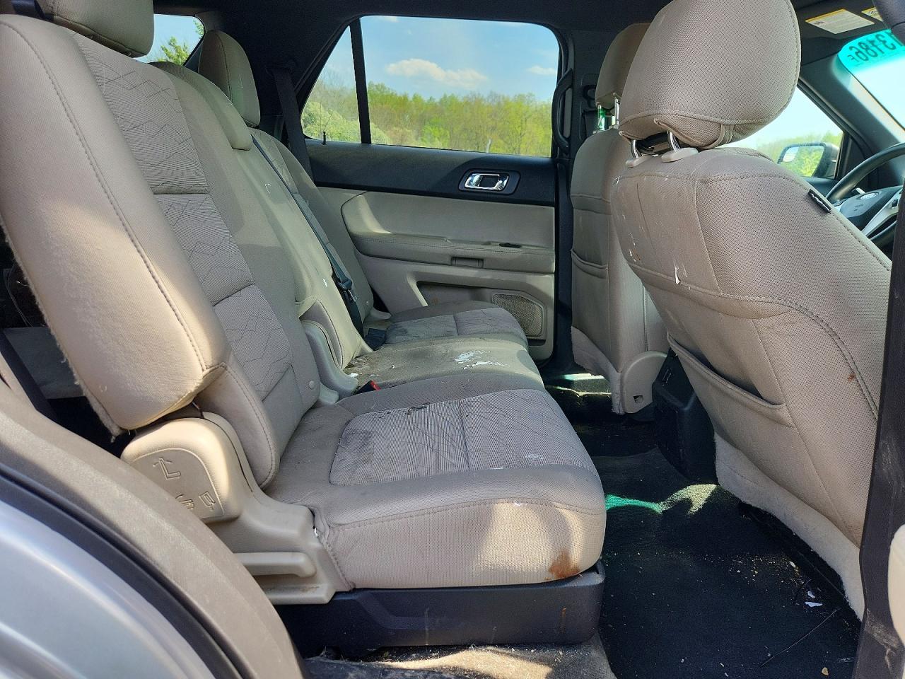 2015 Ford Explorer Silver vin: 1FM5K7B81FGA11872