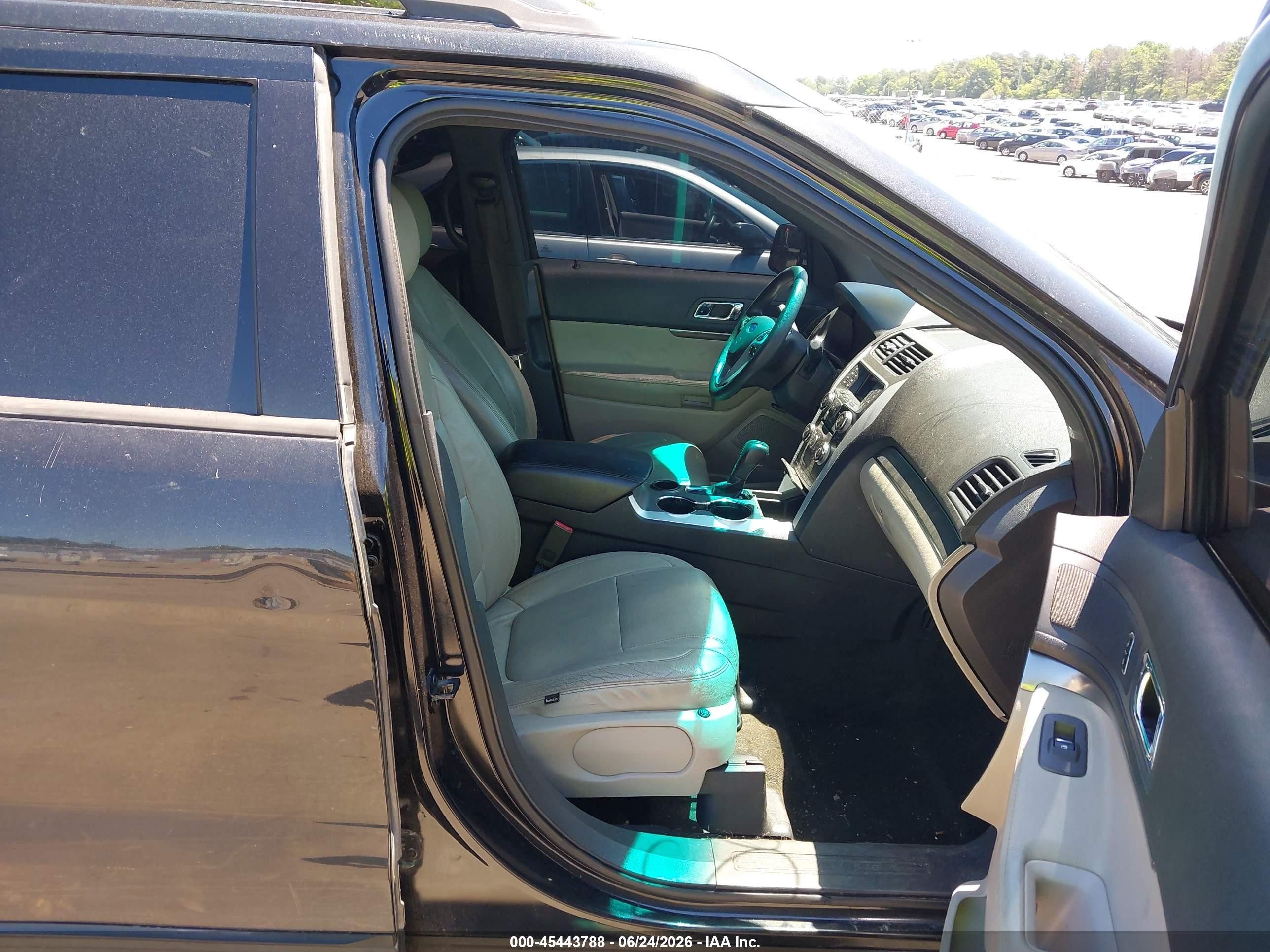 2015 Ford Explorer   Black vin: 1FM5K7B81FGA91058
