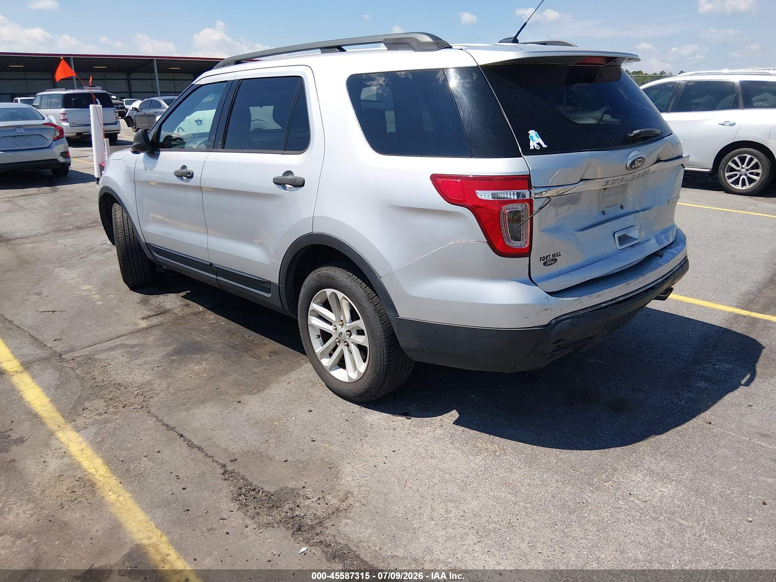 2015 Ford Explorer   Silver vin: 1FM5K7B81FGB22082