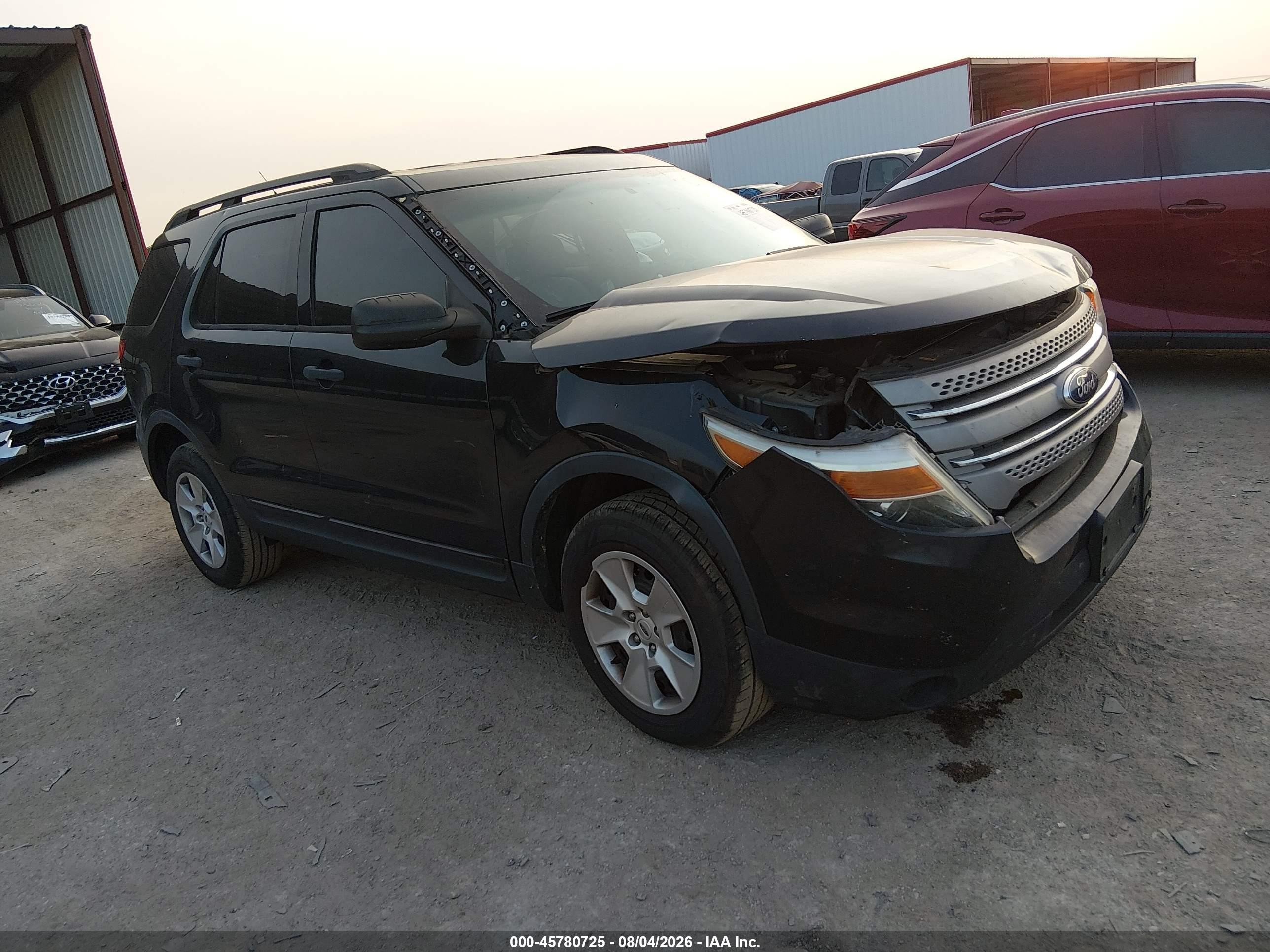 2013 Ford Explorer   Серый vin: 1FM5K7B82DGC60629