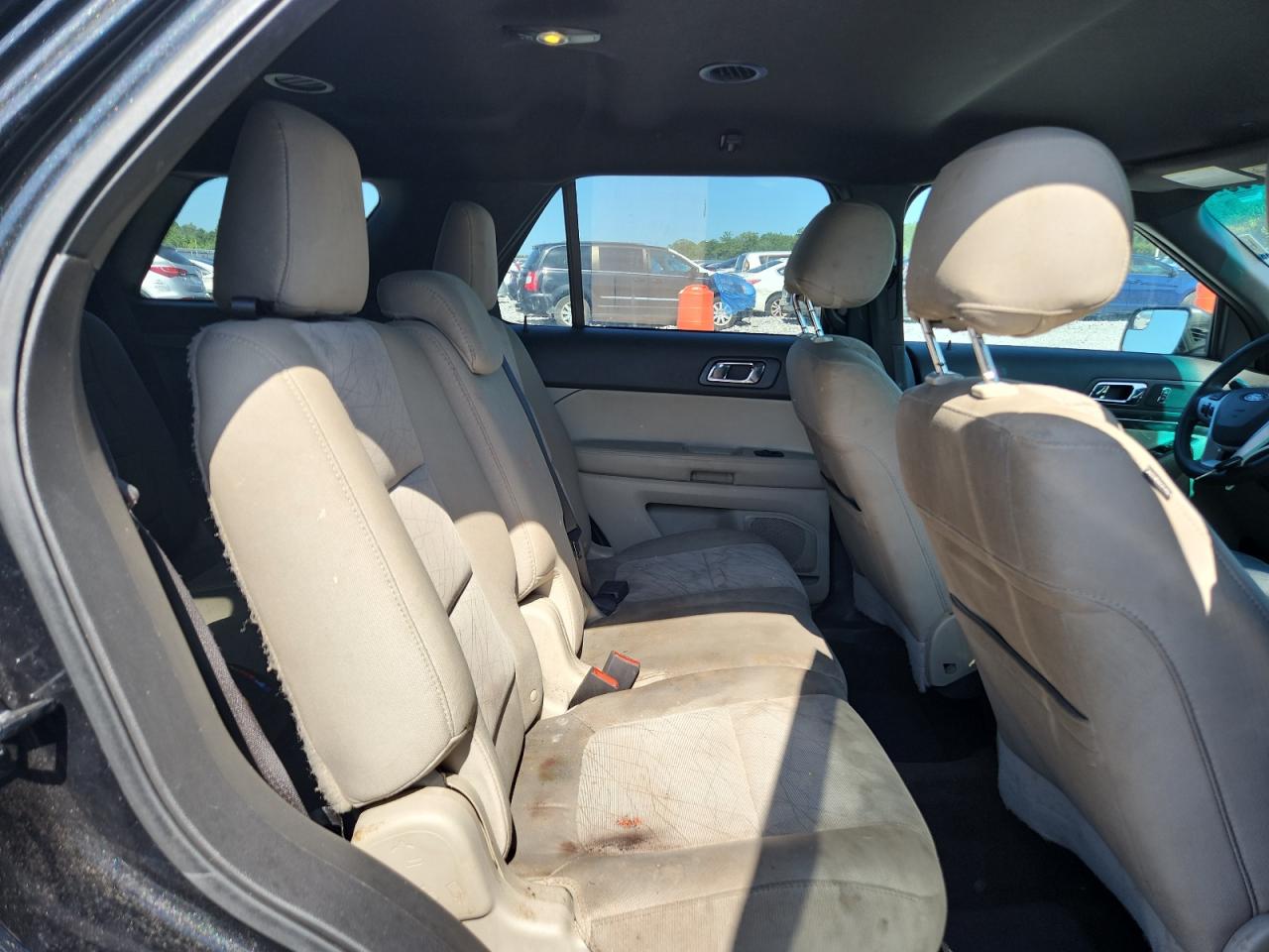 2014 Ford Explorer Black vin: 1FM5K7B82EGA07280