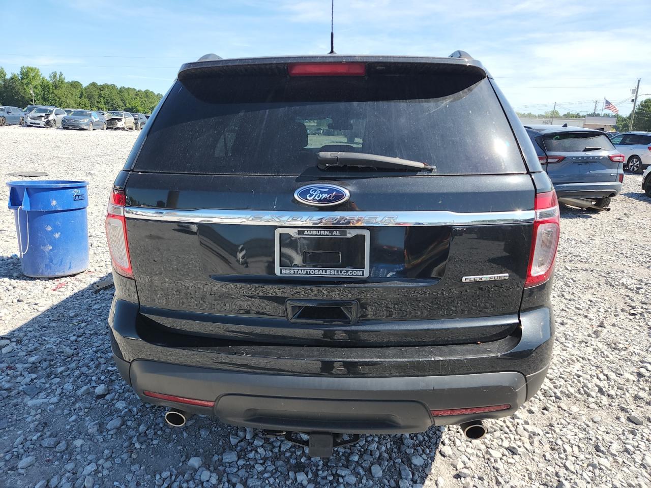2014 Ford Explorer Black vin: 1FM5K7B82EGA07280