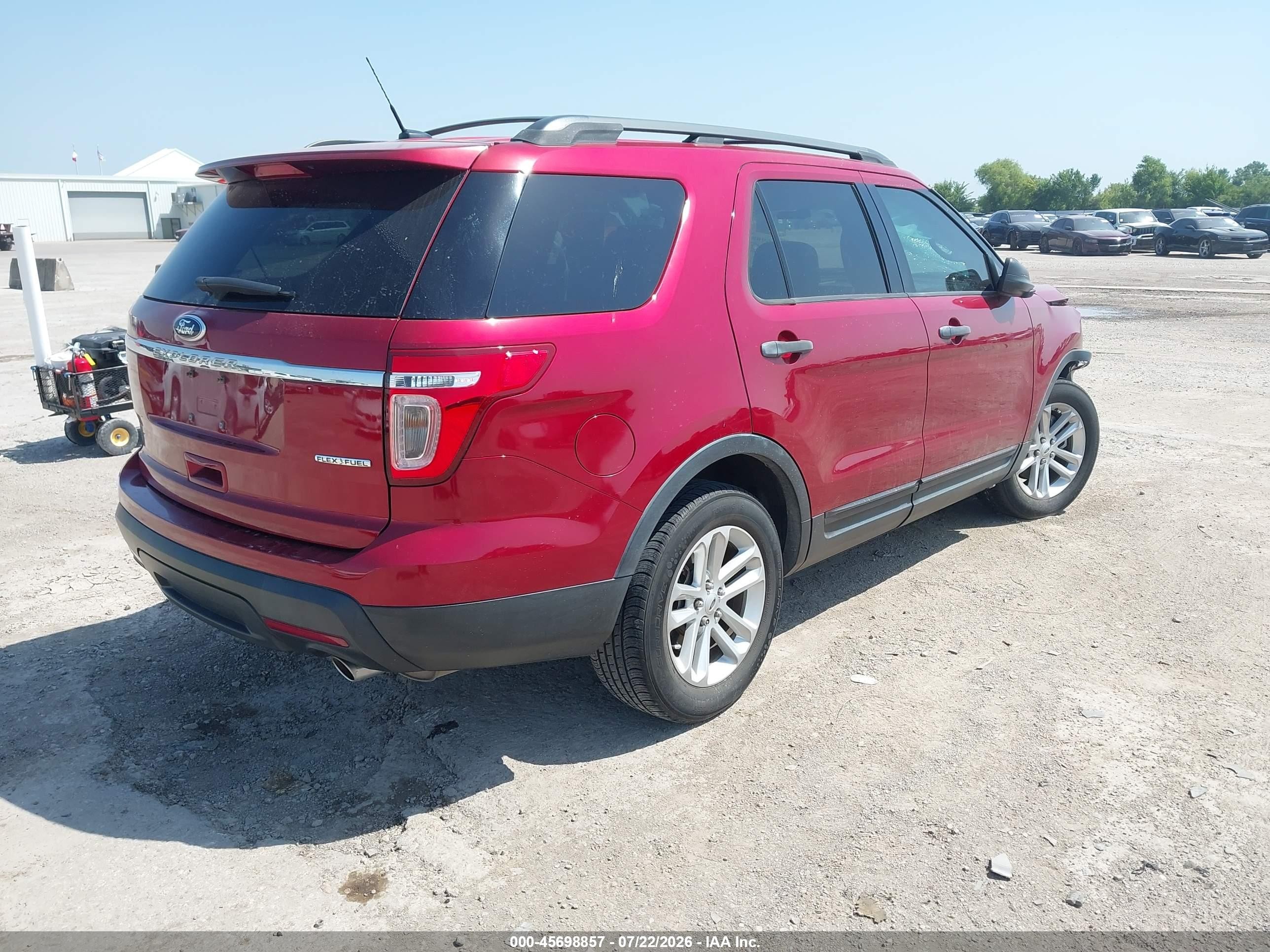2015 Ford Explorer   Maroon vin: 1FM5K7B82FGA02601