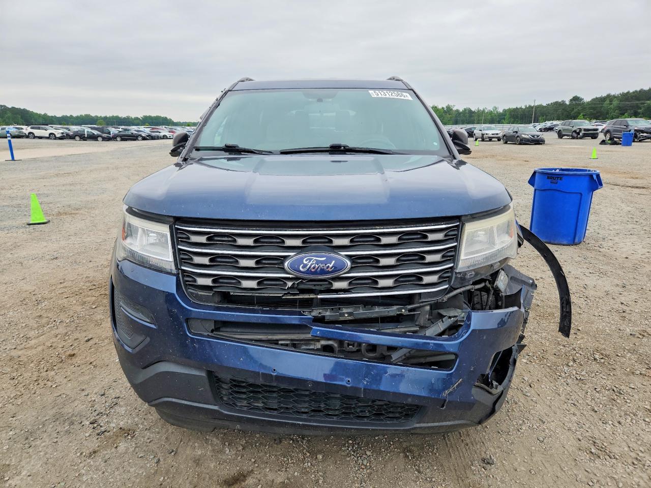 2017 Ford Explorer Blue vin: 1FM5K7B82HGE29442