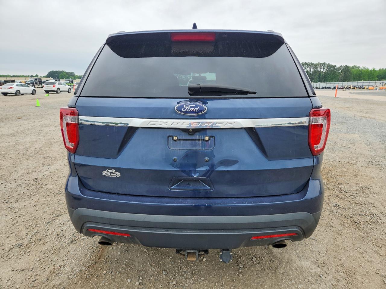 2017 Ford Explorer Blue vin: 1FM5K7B82HGE29442