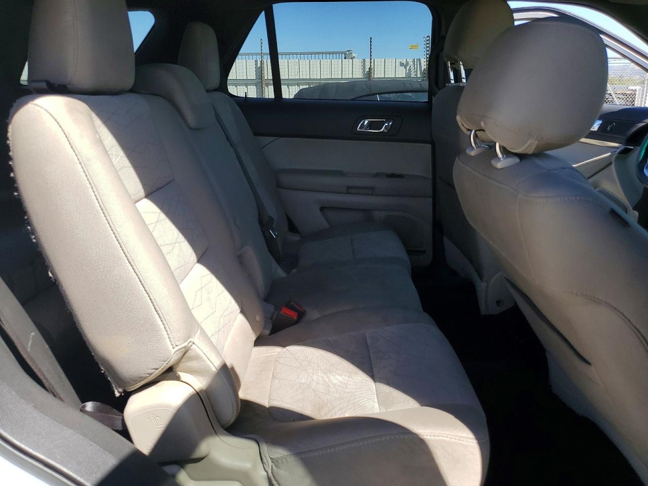 2013 Ford Explorer White vin: 1FM5K7B83DGA99496
