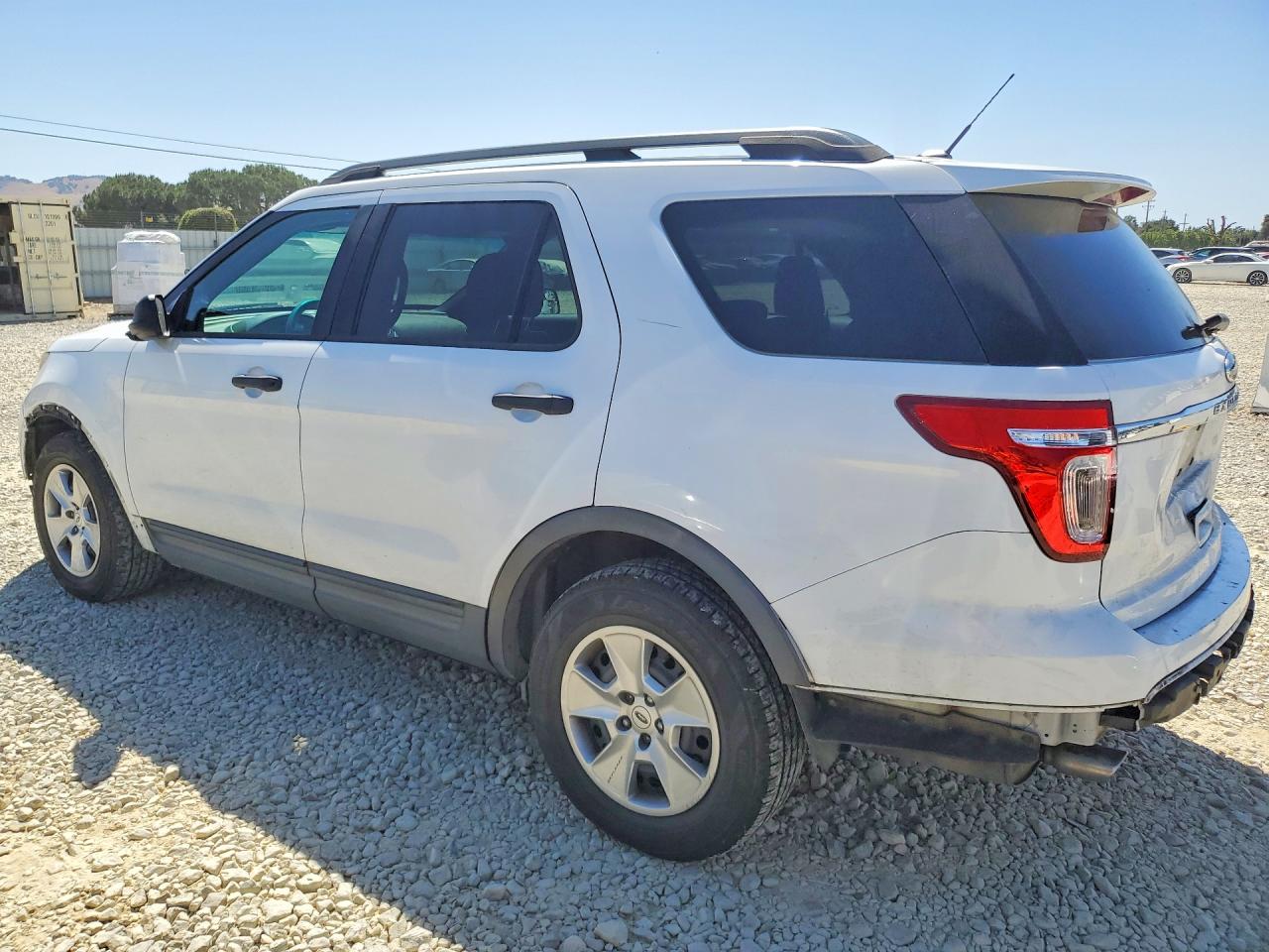 2013 Ford Explorer White vin: 1FM5K7B83DGA99496
