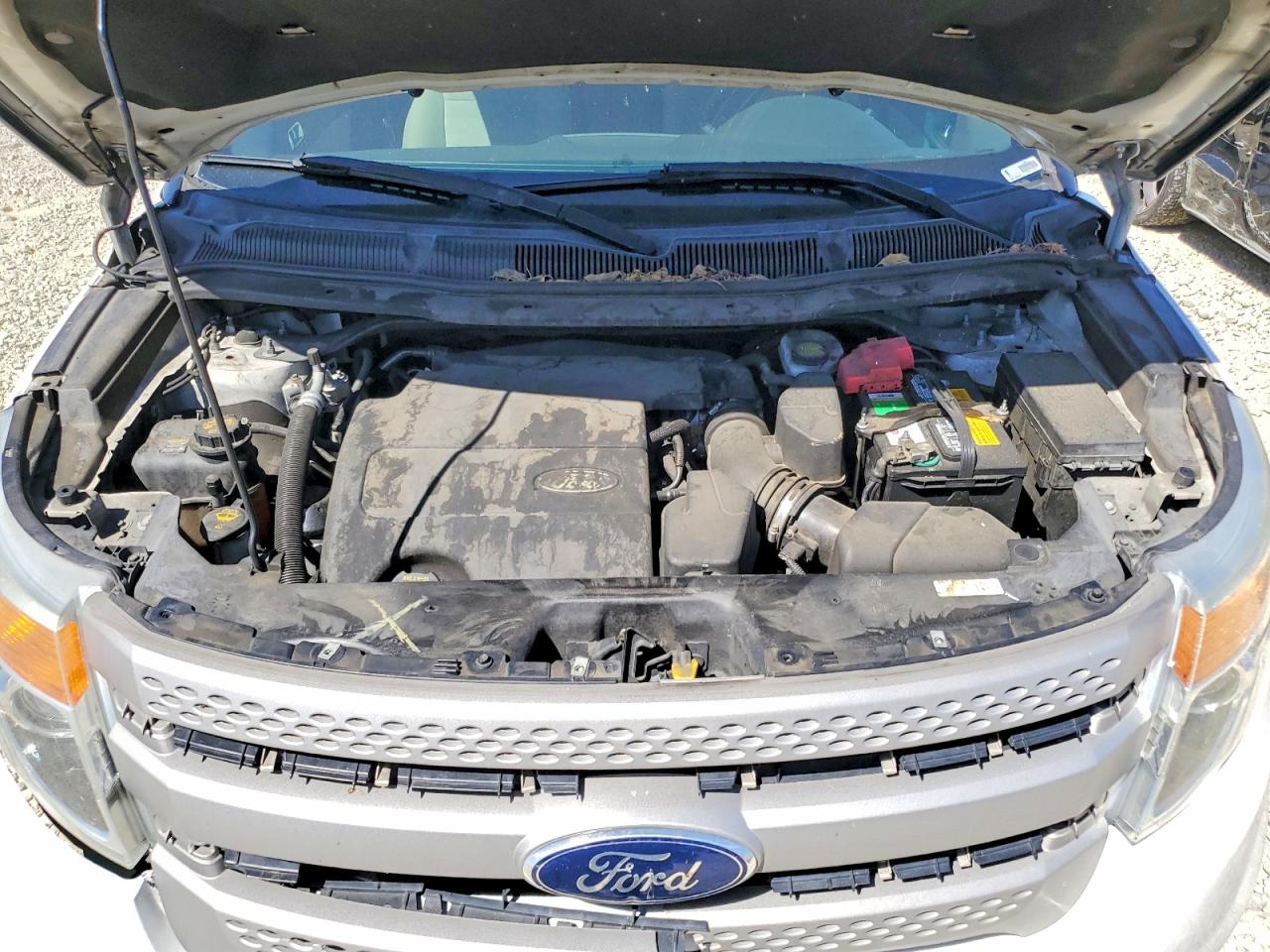2013 Ford Explorer White vin: 1FM5K7B83DGA99496