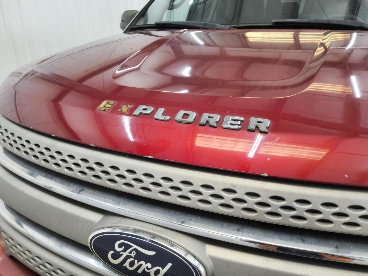 2013 Ford Explorer Красный vin: 1FM5K7B83DGC60364 Damage: Hood, Chipped, 3