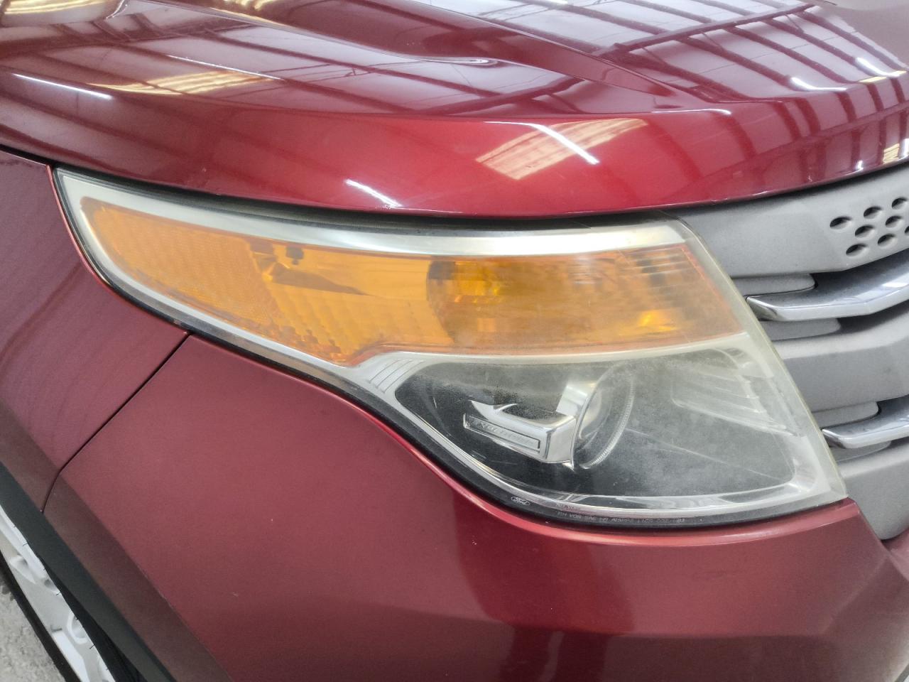 2013 Ford Explorer Красный vin: 1FM5K7B83DGC60364 Damage: Right Head Lamp, Faded, Repair Required