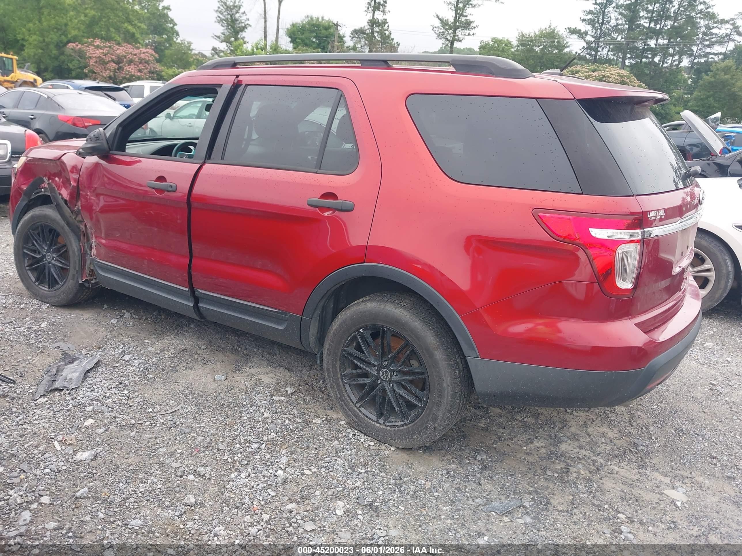2015 Ford Explorer   Red vin: 1FM5K7B83FGA51175