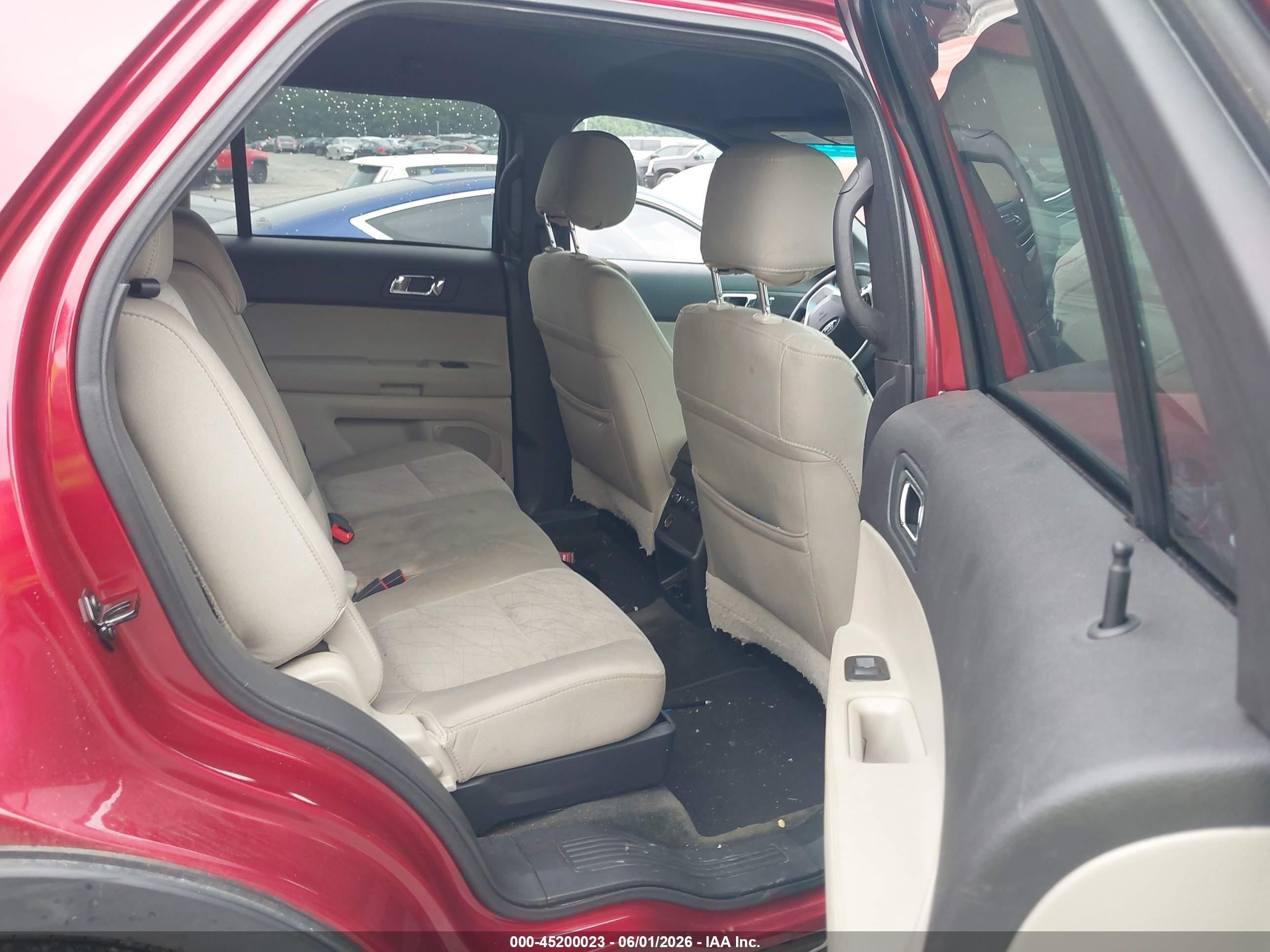 2015 Ford Explorer   Red vin: 1FM5K7B83FGA51175