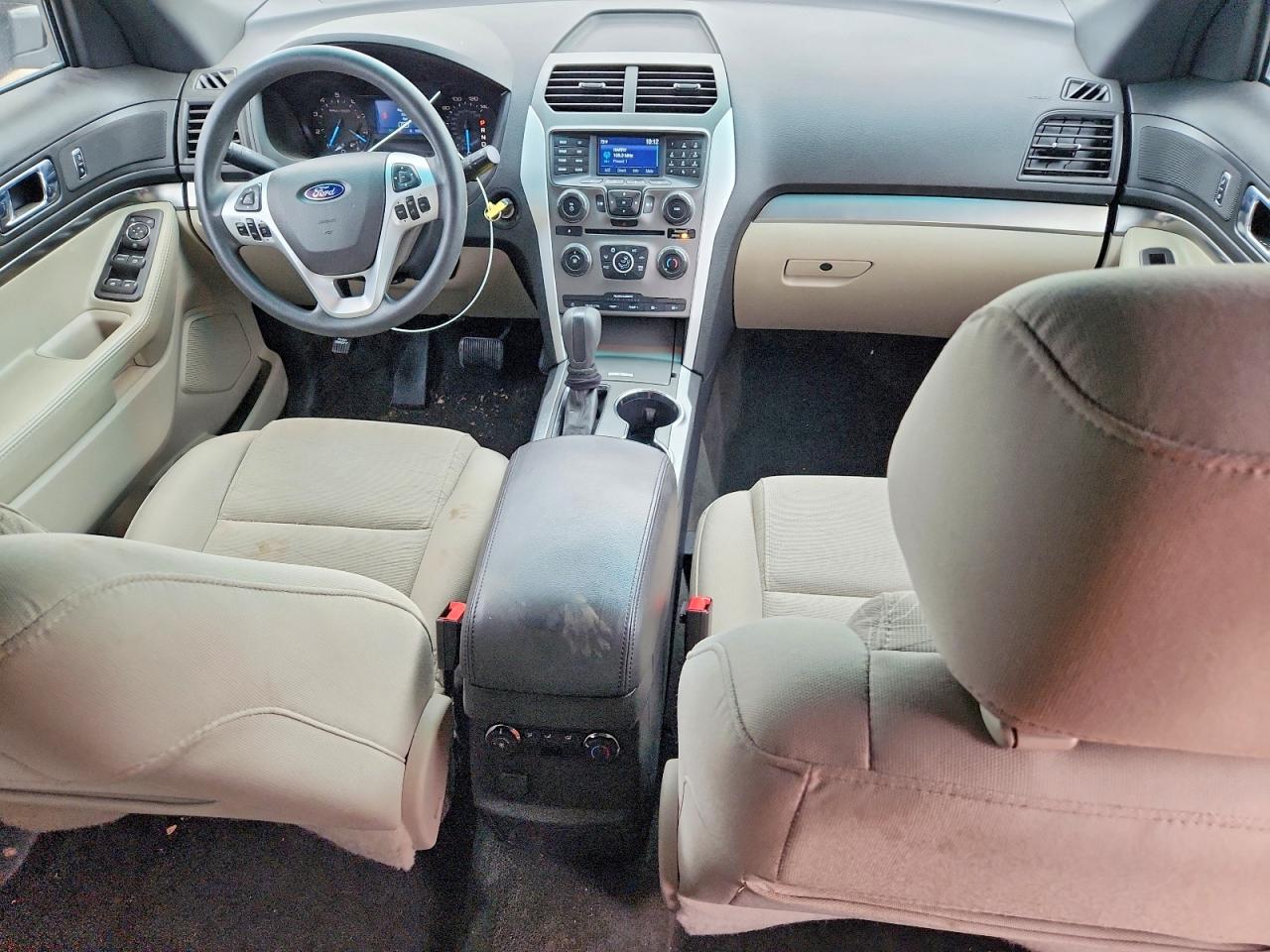 2015 Ford Explorer Xlt Fwd Silver vin: 1FM5K7B83FGA54352