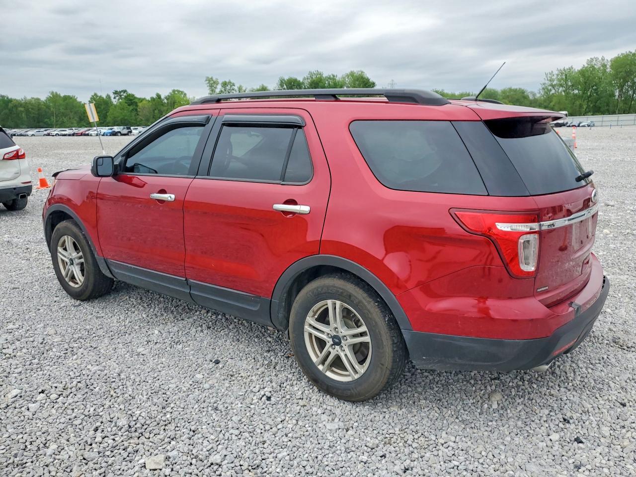 2014 Ford Explorer Красный vin: 1FM5K7B84EGB16632
