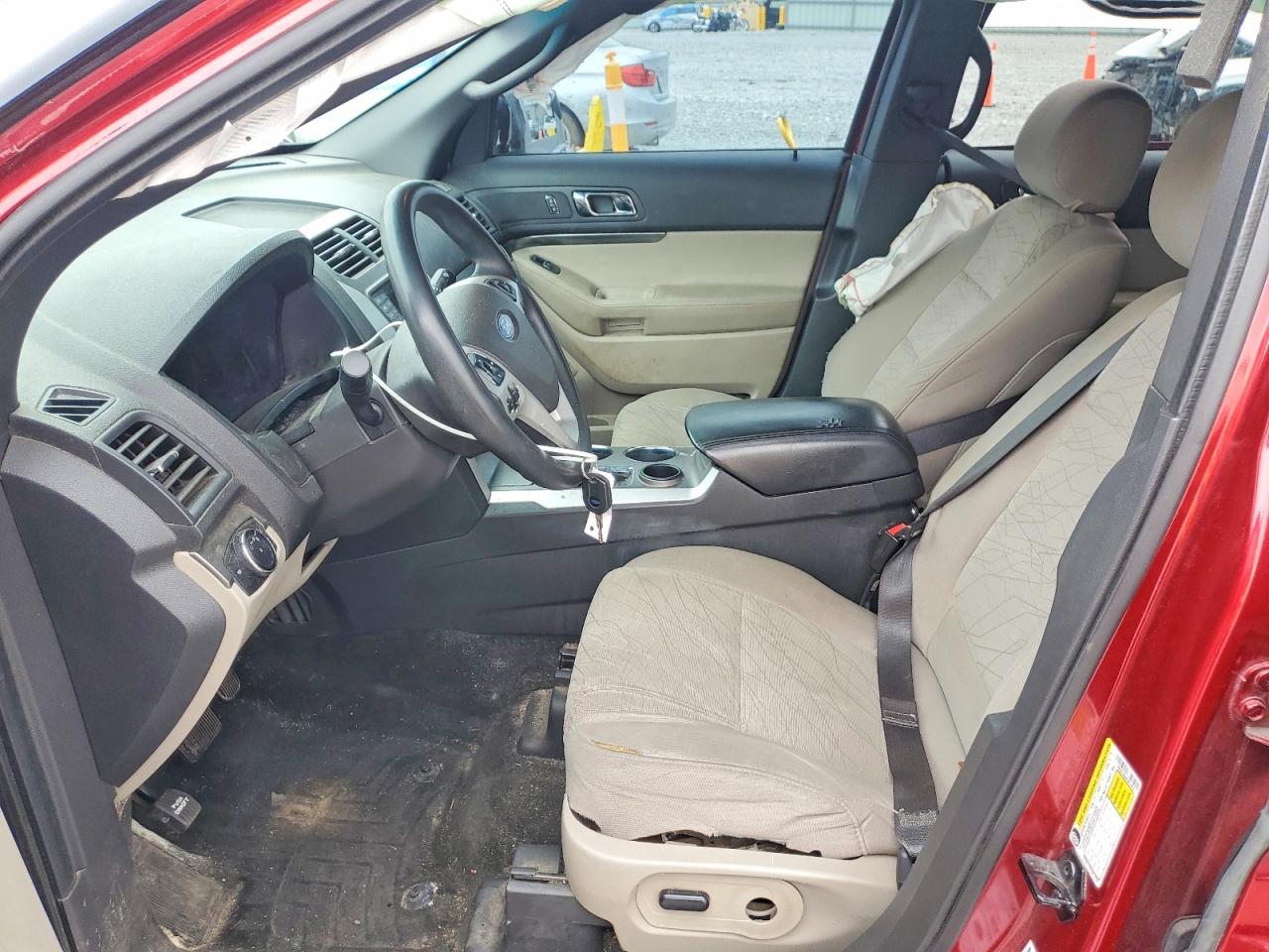 2014 Ford Explorer Красный vin: 1FM5K7B84EGB16632