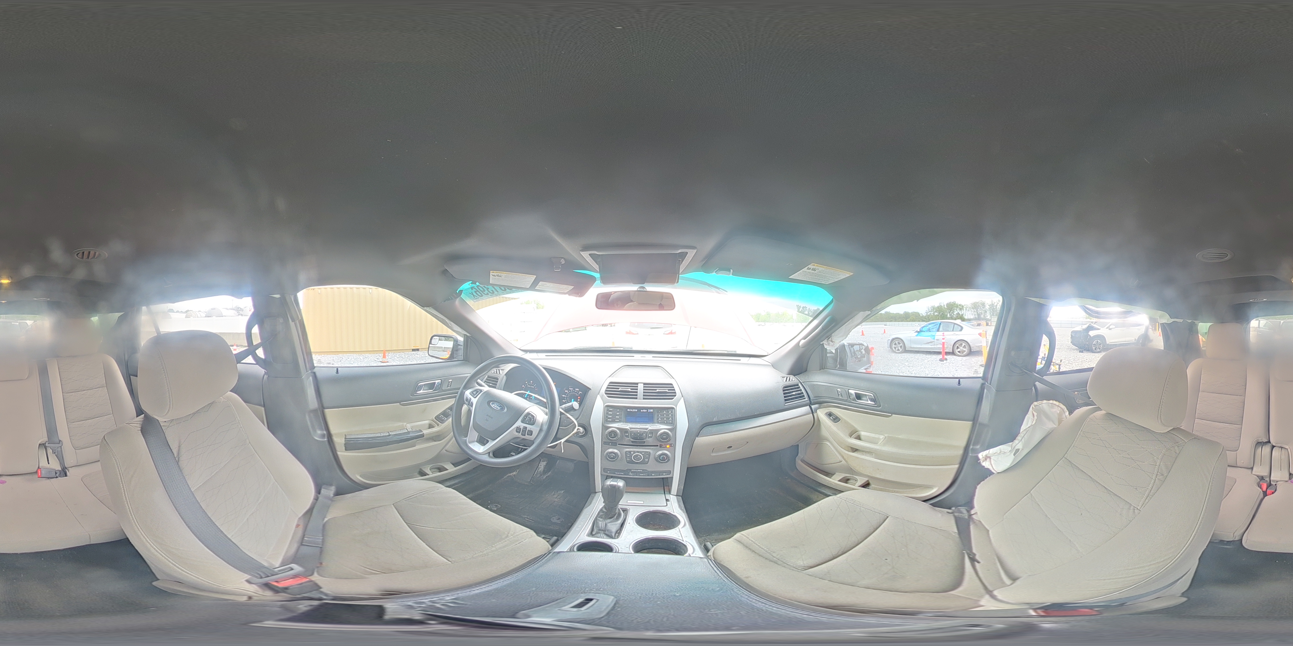 2014 Ford Explorer Красный vin: 1FM5K7B84EGB16632