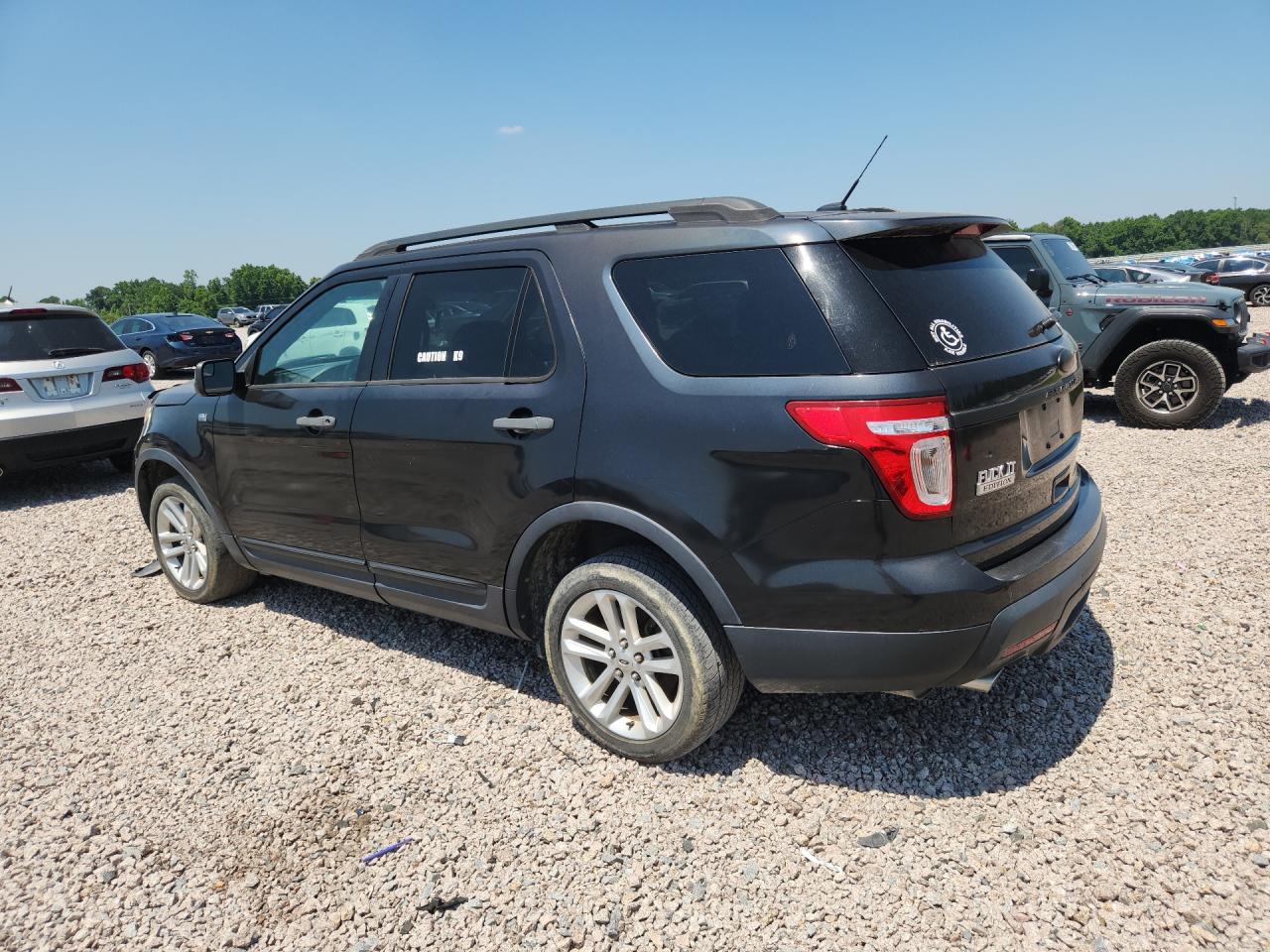 2015 Ford Explorer Black vin: 1FM5K7B84FGA37978