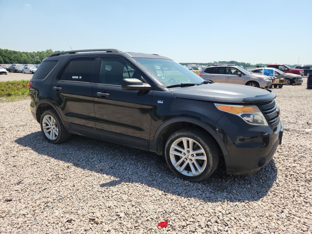 2015 Ford Explorer Black vin: 1FM5K7B84FGA37978