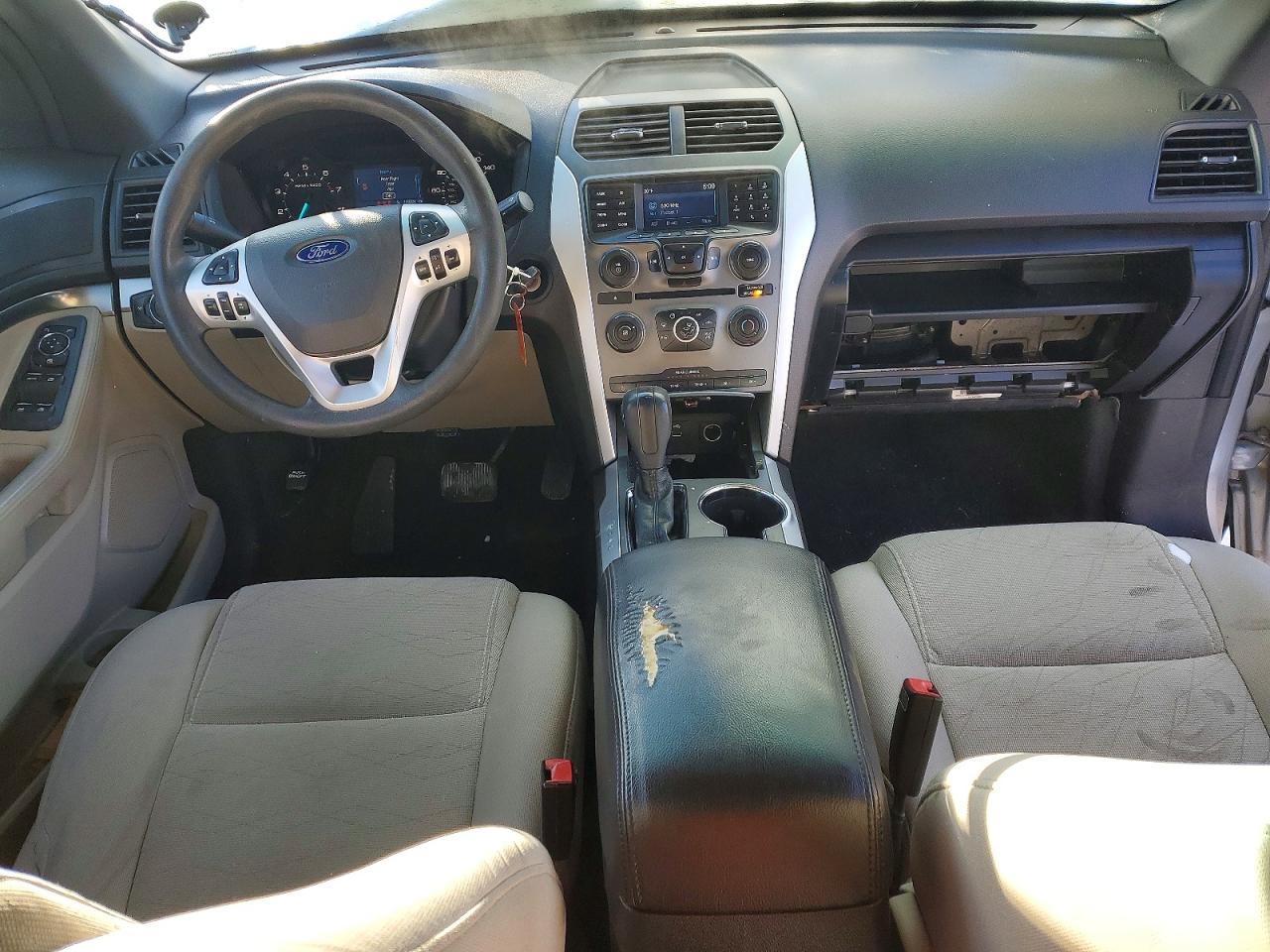 2015 Ford Explorer Silver vin: 1FM5K7B84FGA53081