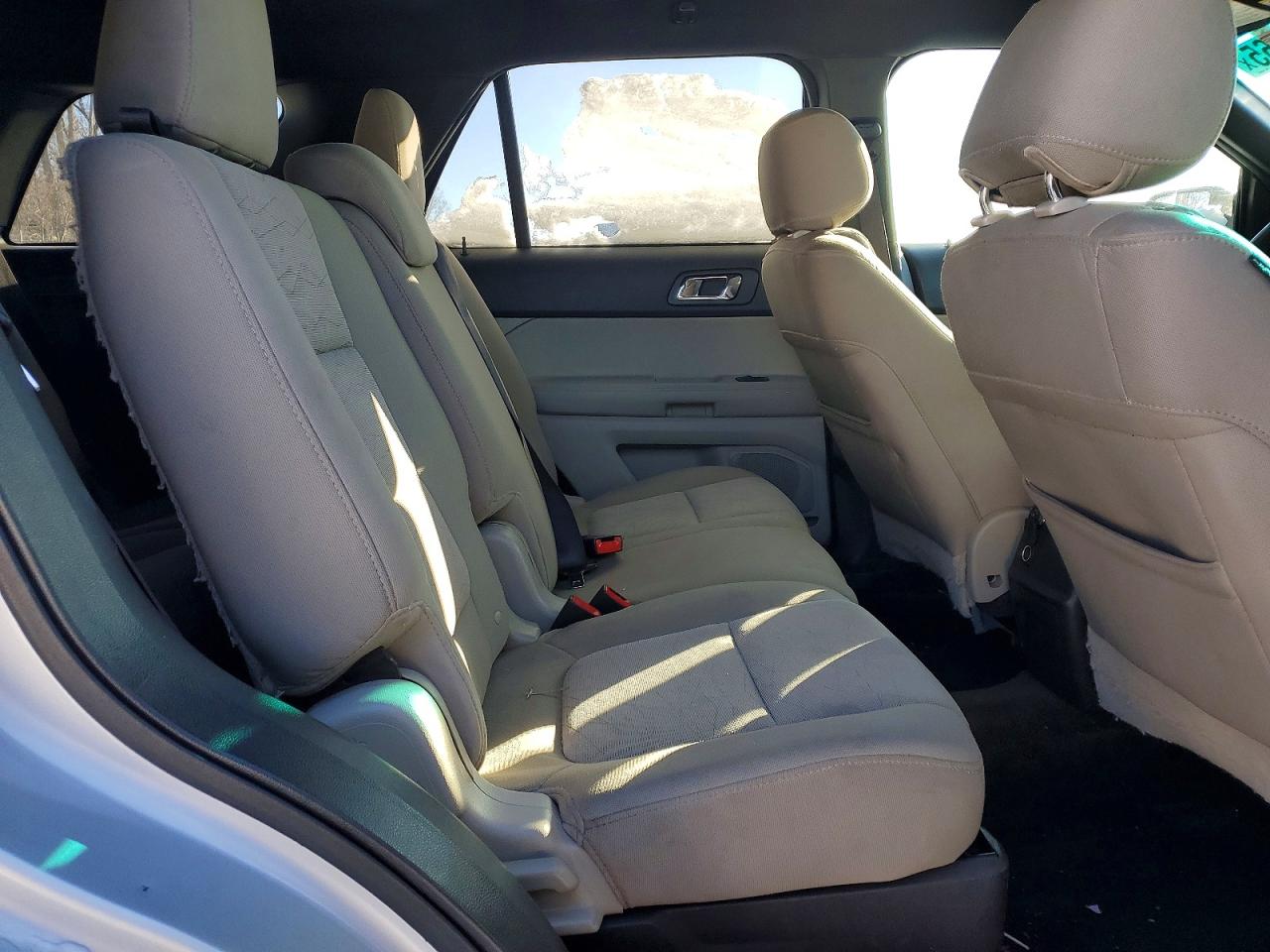 2015 Ford Explorer Silver vin: 1FM5K7B84FGA53081