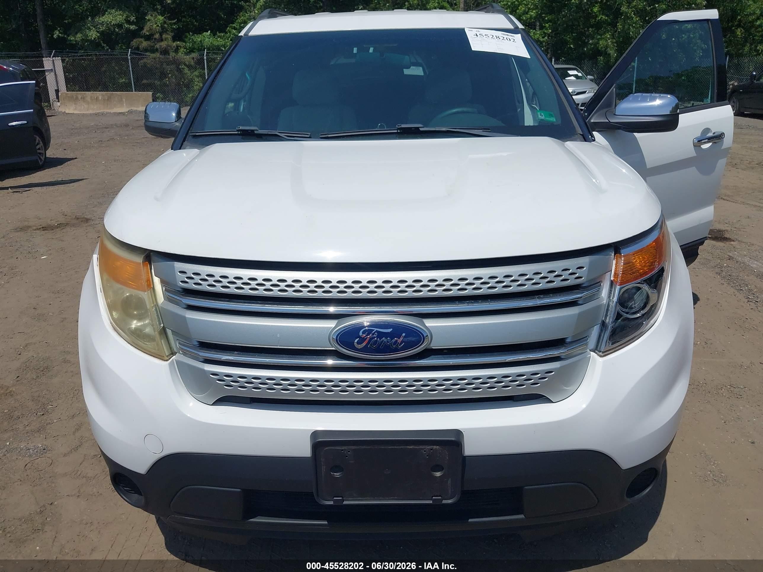 2015 Ford Explorer   White vin: 1FM5K7B84FGC34746