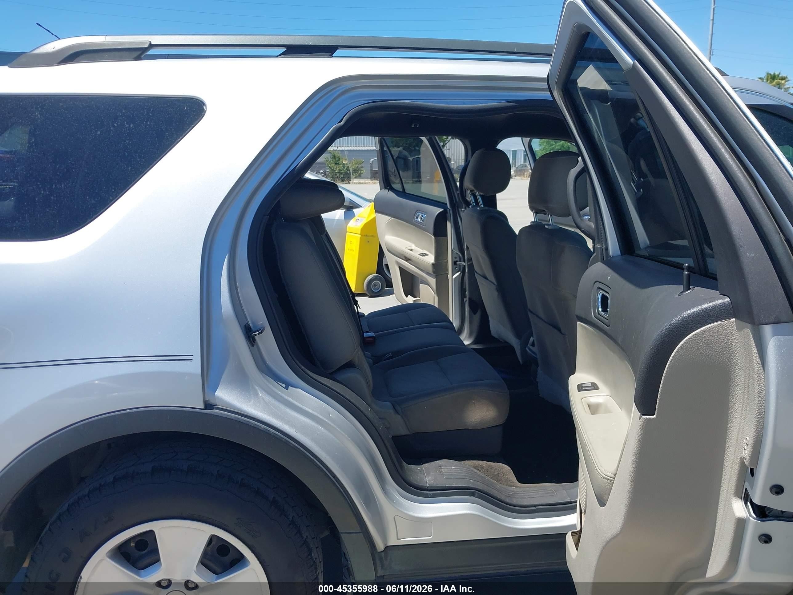 2013 Ford Explorer Gray vin: 1FM5K7B85DGA17851