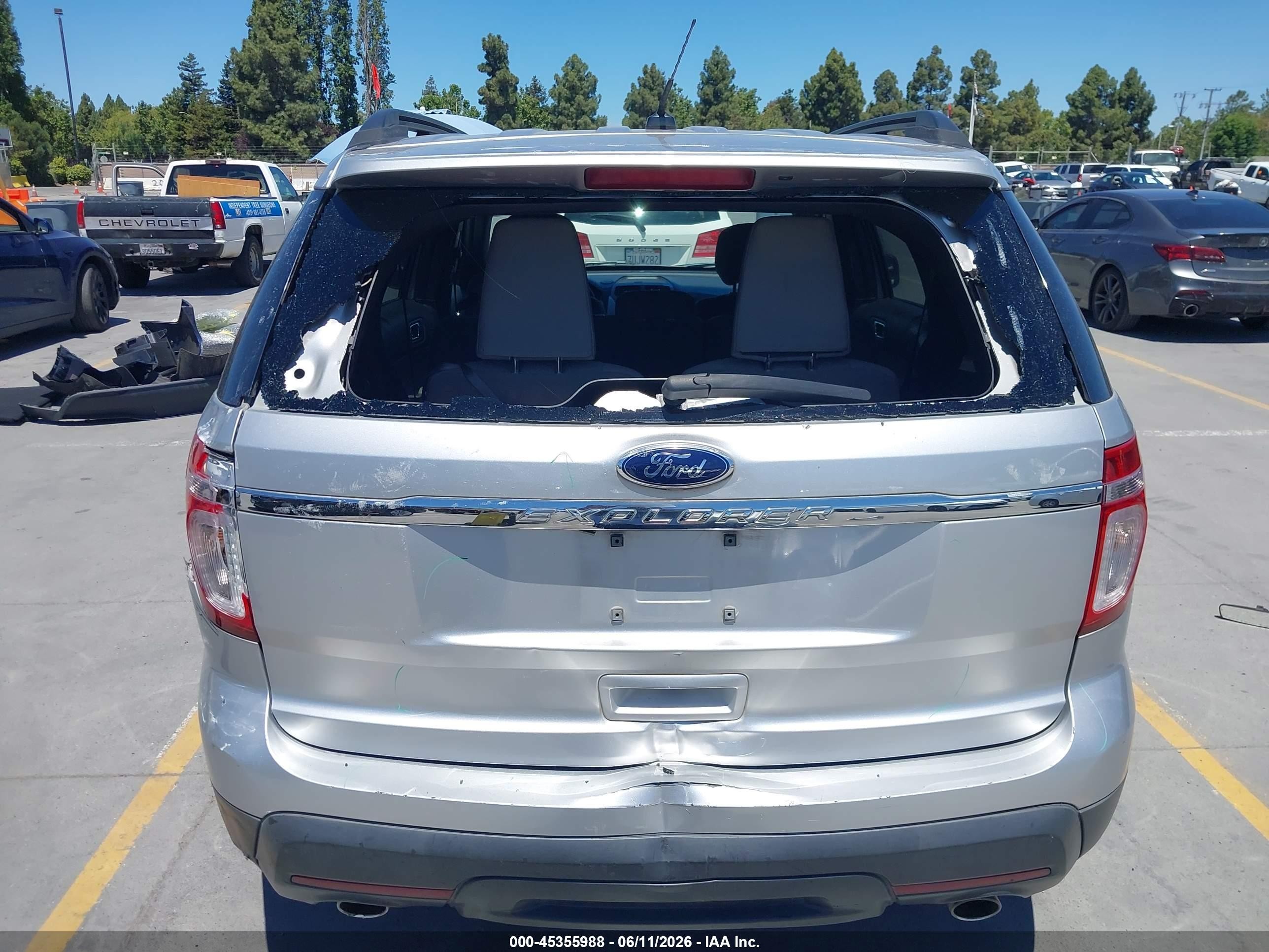2013 Ford Explorer Gray vin: 1FM5K7B85DGA17851