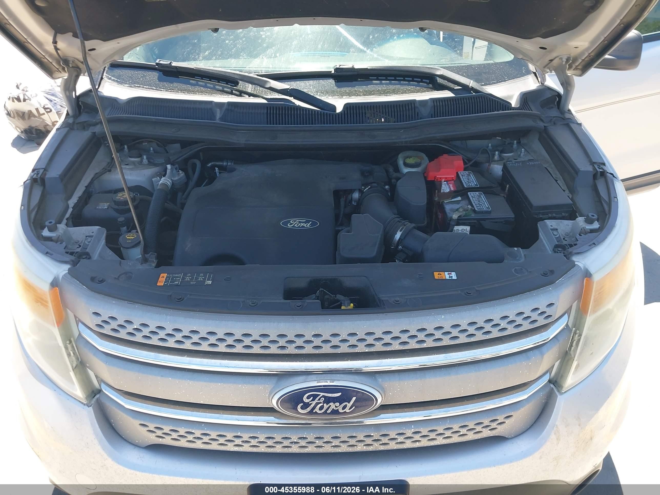 2013 Ford Explorer Gray vin: 1FM5K7B85DGA17851