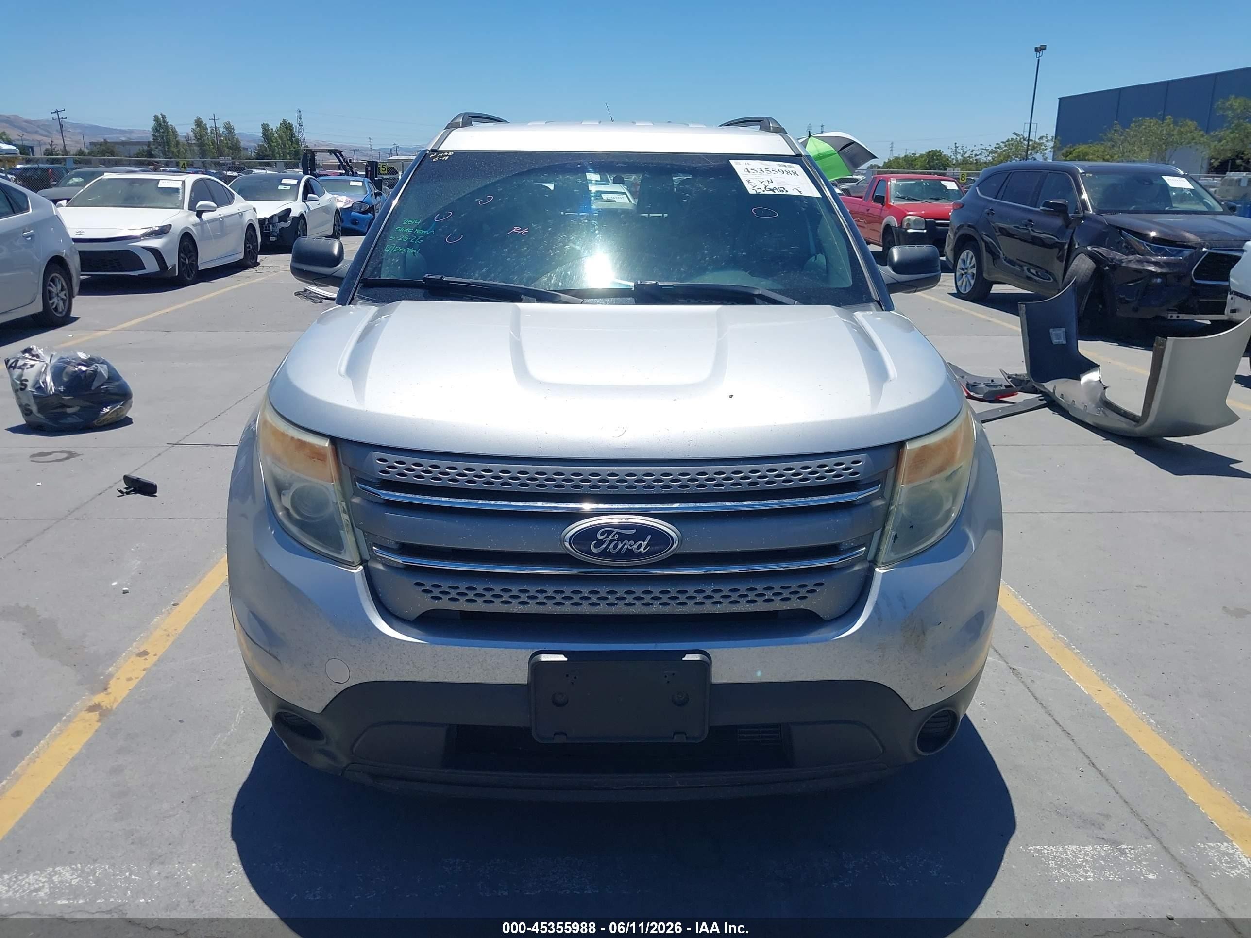 2013 Ford Explorer Gray vin: 1FM5K7B85DGA17851