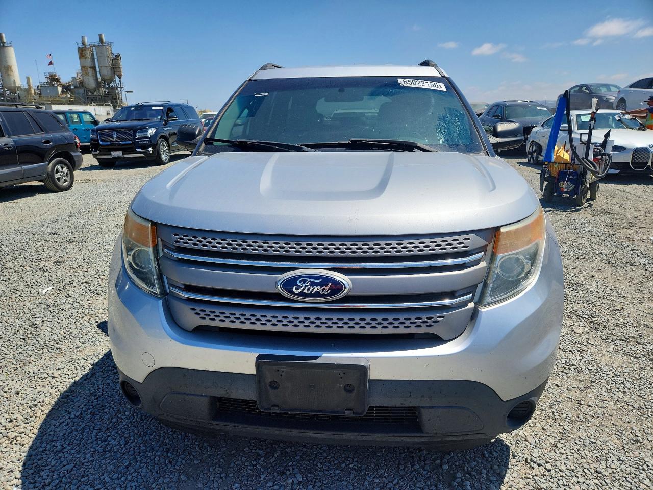 2013 Ford Explorer Silver vin: 1FM5K7B85DGC29956