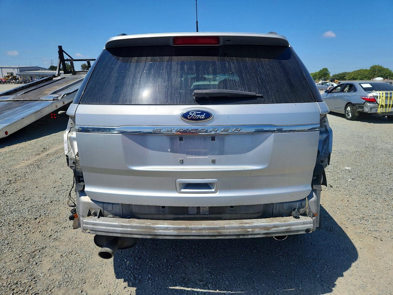 2013 Ford Explorer Silver vin: 1FM5K7B85DGC29956