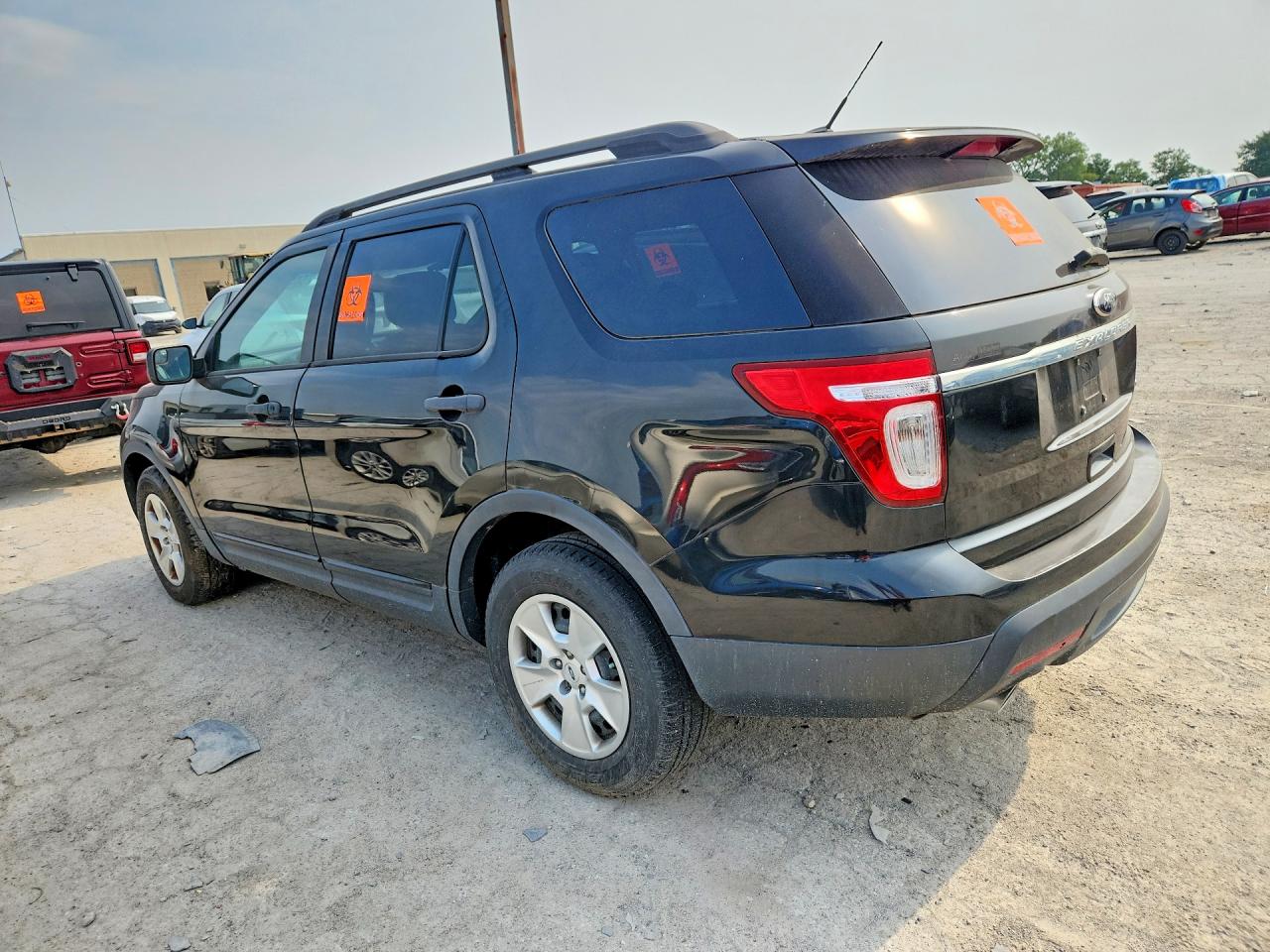 2014 Ford Explorer Black vin: 1FM5K7B85EGA58708