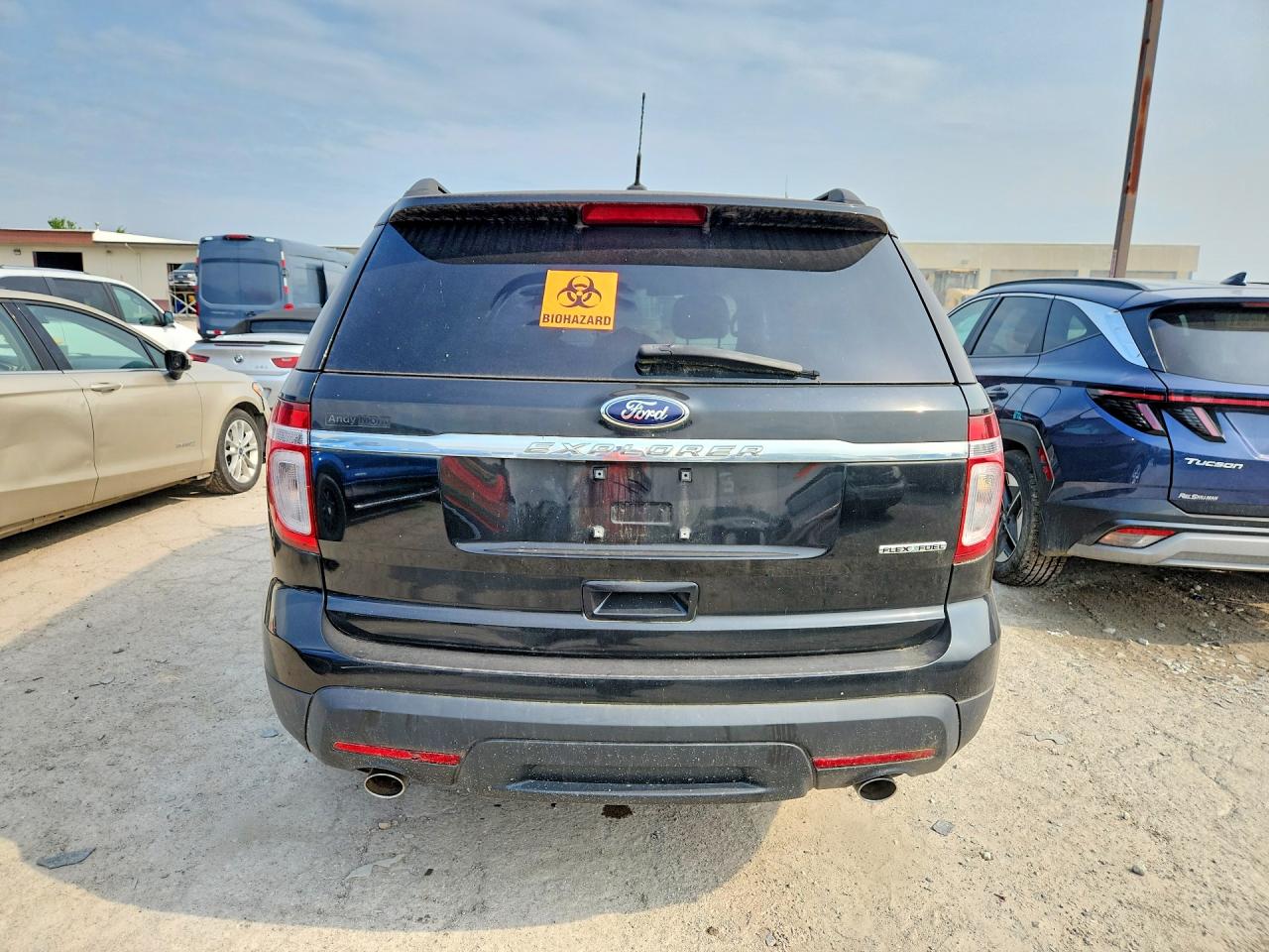 2014 Ford Explorer Black vin: 1FM5K7B85EGA58708