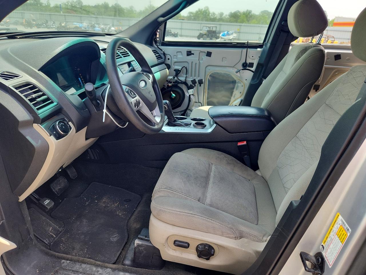 2014 Ford Explorer Silver vin: 1FM5K7B85EGB66603