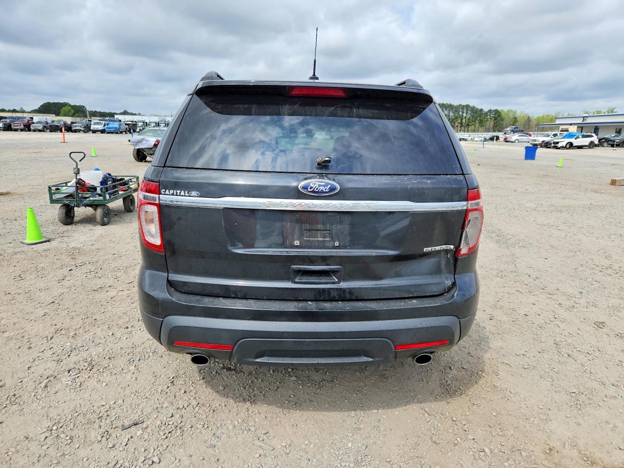 2015 Ford Explorer Black vin: 1FM5K7B85FGA71119