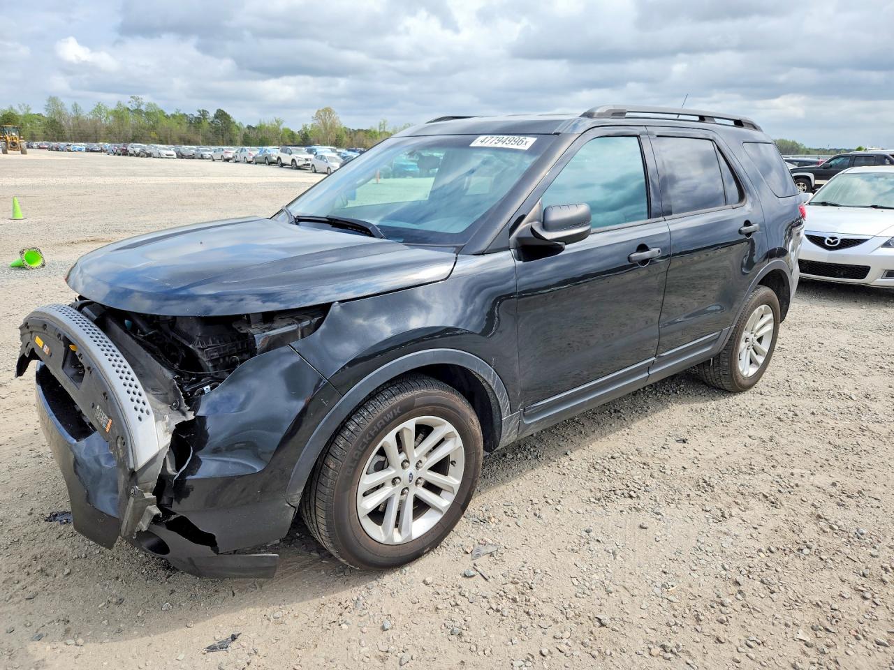 2015 Ford Explorer Black vin: 1FM5K7B85FGA71119