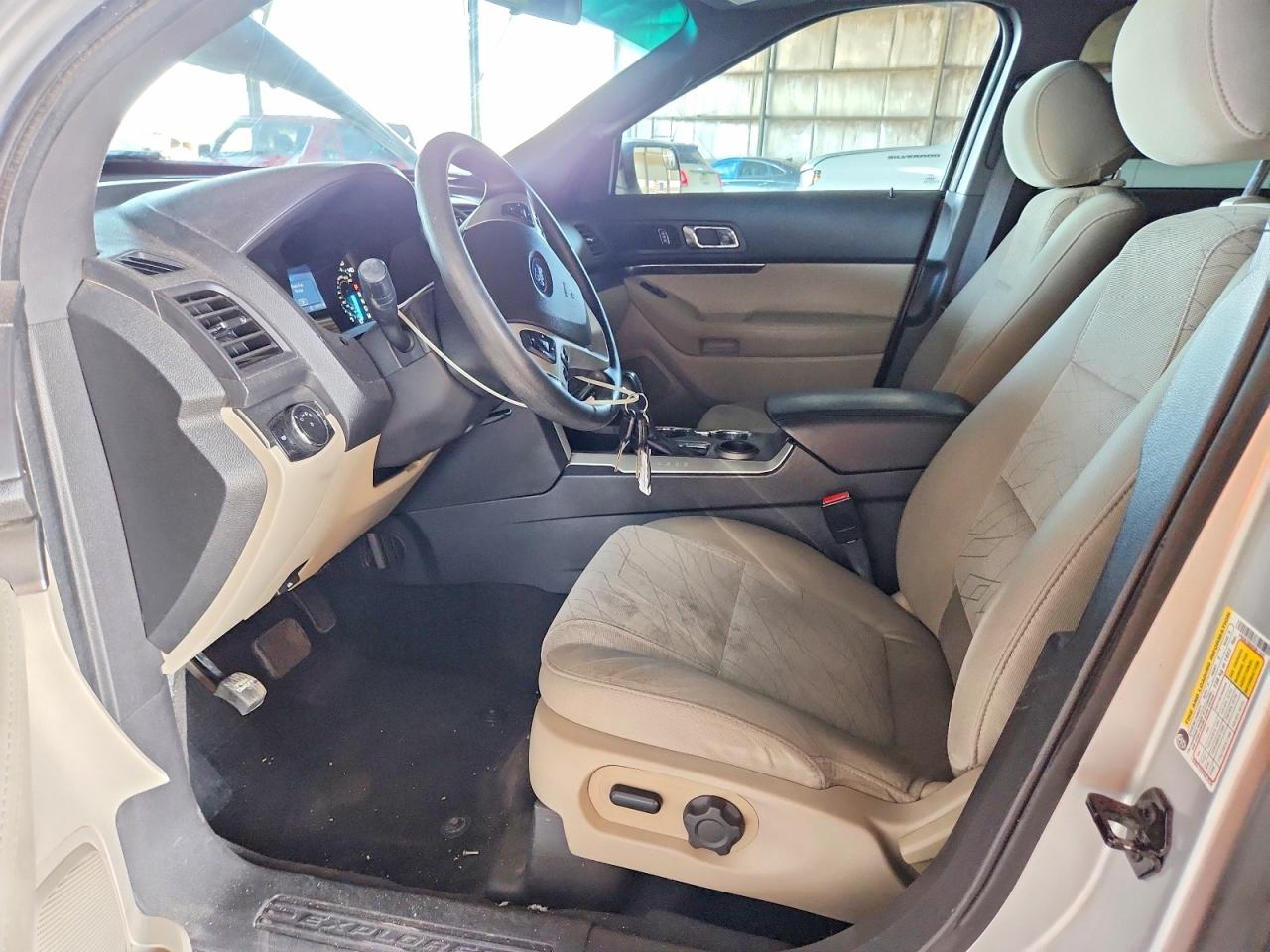 2015 Ford Explorer Silver vin: 1FM5K7B85FGB13207