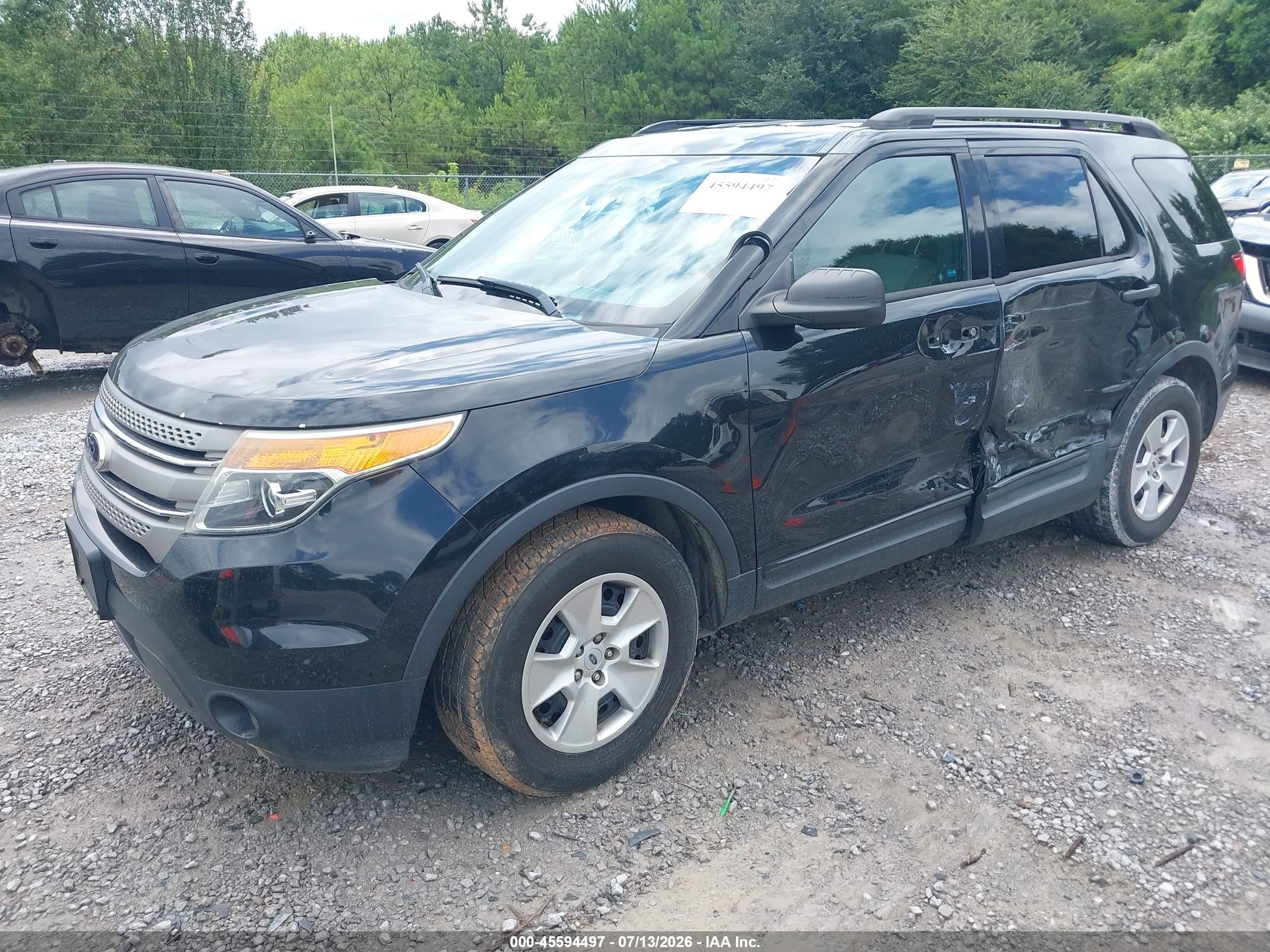 2013 Ford Explorer   Black vin: 1FM5K7B86DGC67647