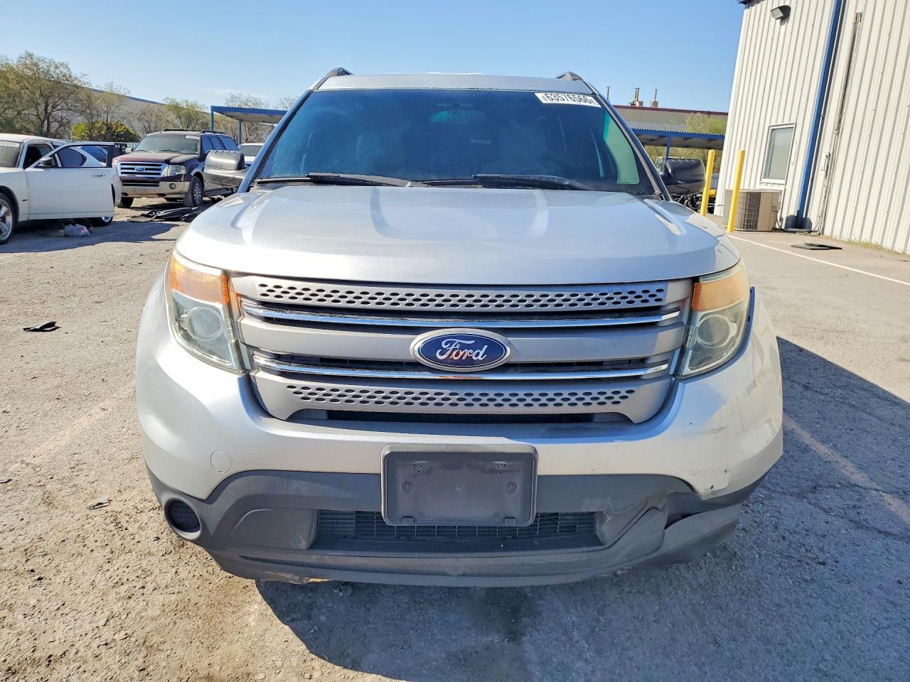 2014 Ford Explorer Silver vin: 1FM5K7B86EGA44087