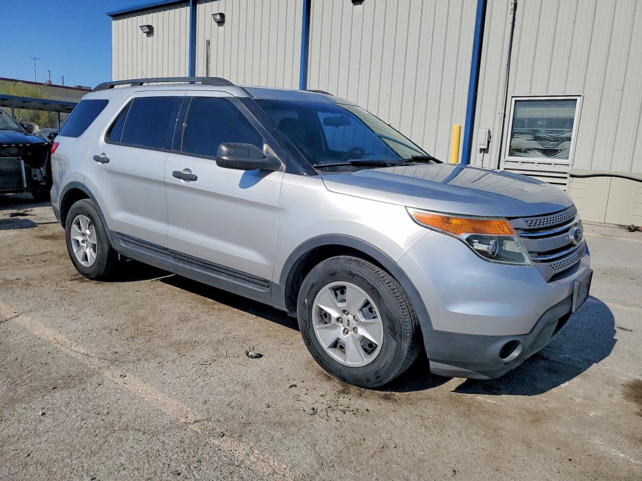 2014 Ford Explorer Silver vin: 1FM5K7B86EGA44087