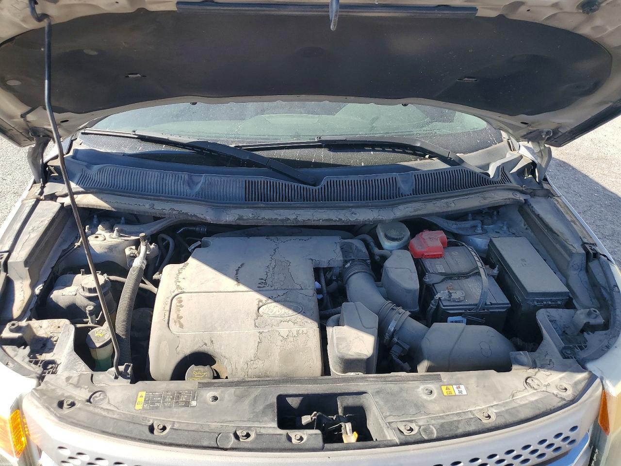 2014 Ford Explorer Silver vin: 1FM5K7B86EGA44087