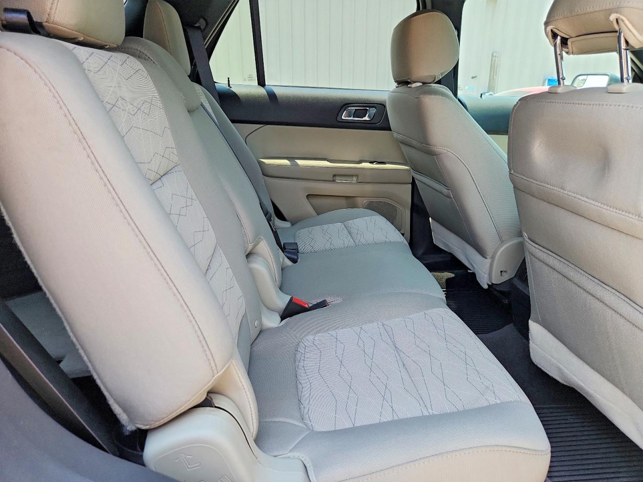 2015 Ford Explorer White vin: 1FM5K7B86FGB36754