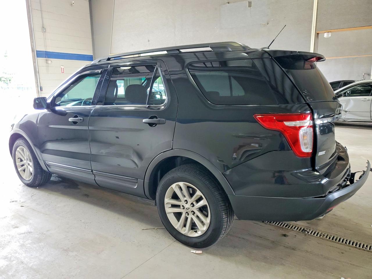 2015 Ford Explorer Black vin: 1FM5K7B86FGC02686