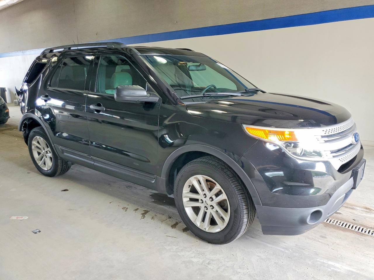 2015 Ford Explorer Black vin: 1FM5K7B86FGC02686
