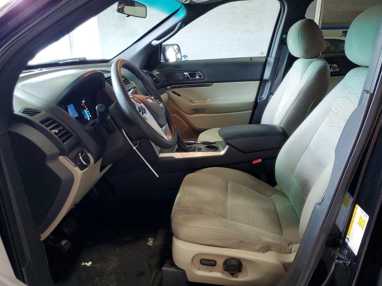 2015 Ford Explorer Black vin: 1FM5K7B86FGC02686